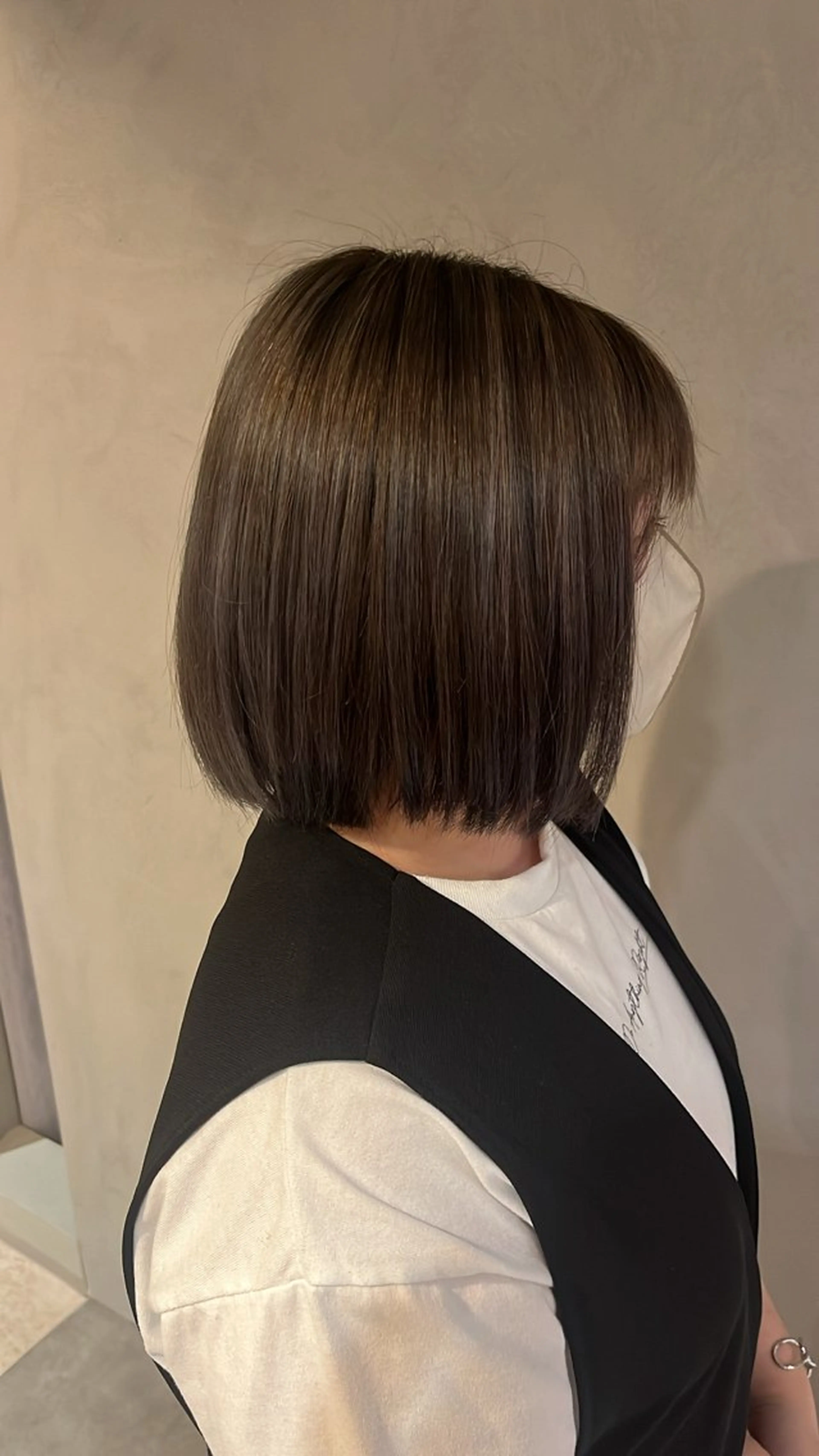 ショート ハイライト 中屋 日和のヘアスタイル