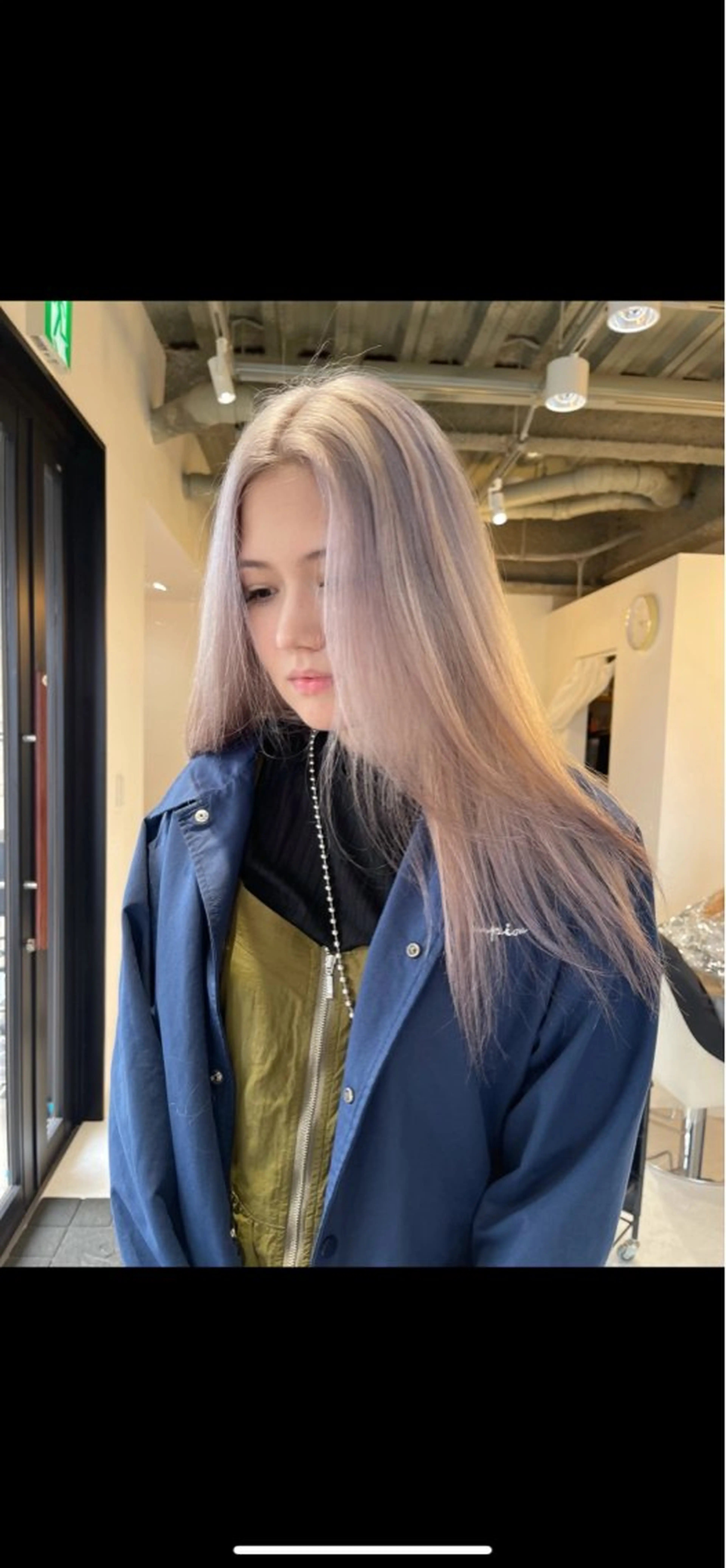 ロング カラー 空【クウ】所属・【Chu】 ✨SERA✨のヘアスタイル