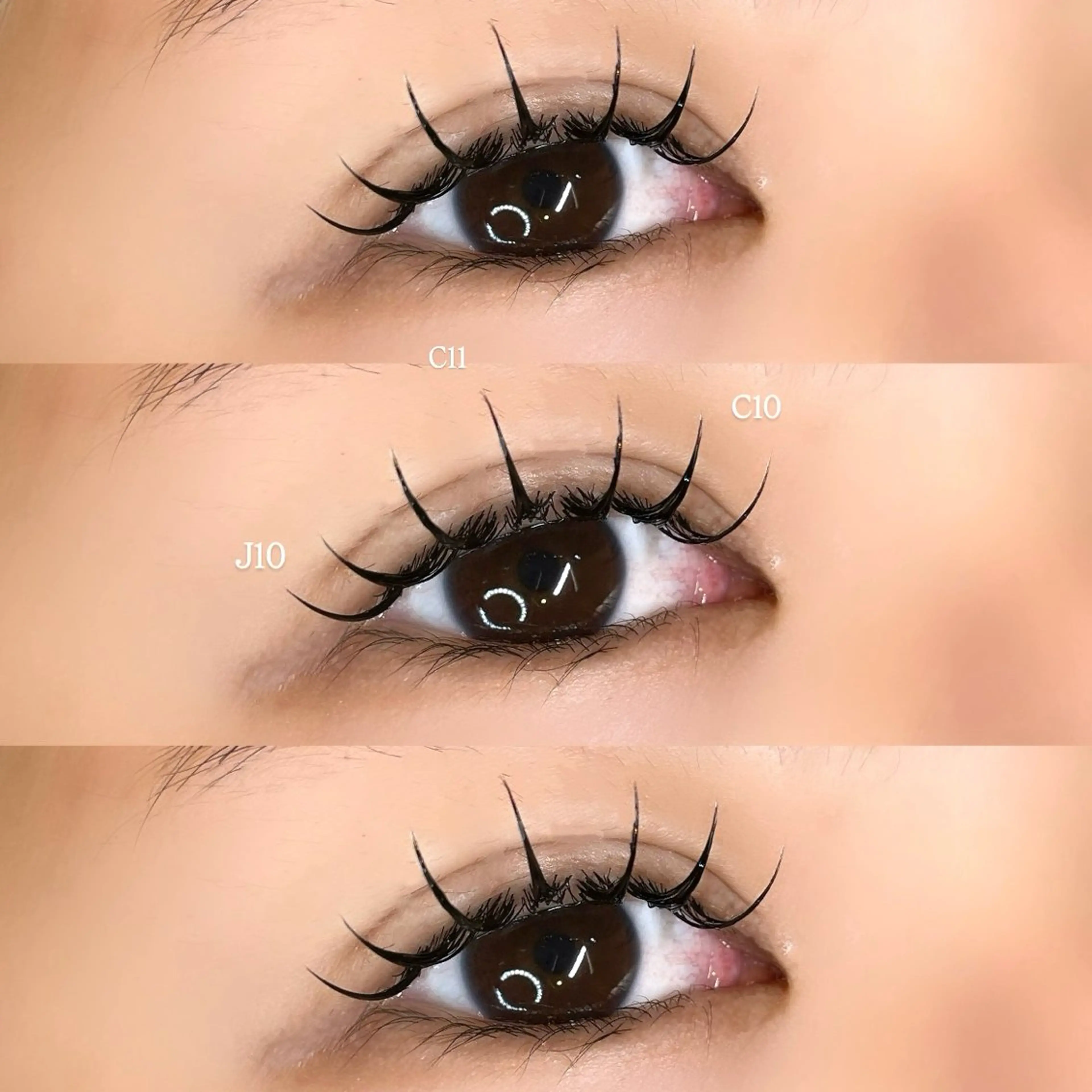 マツエク・マツパ マツエク Mell Yuuna ♡パリエク /束感のマツエク・マツパデザイン