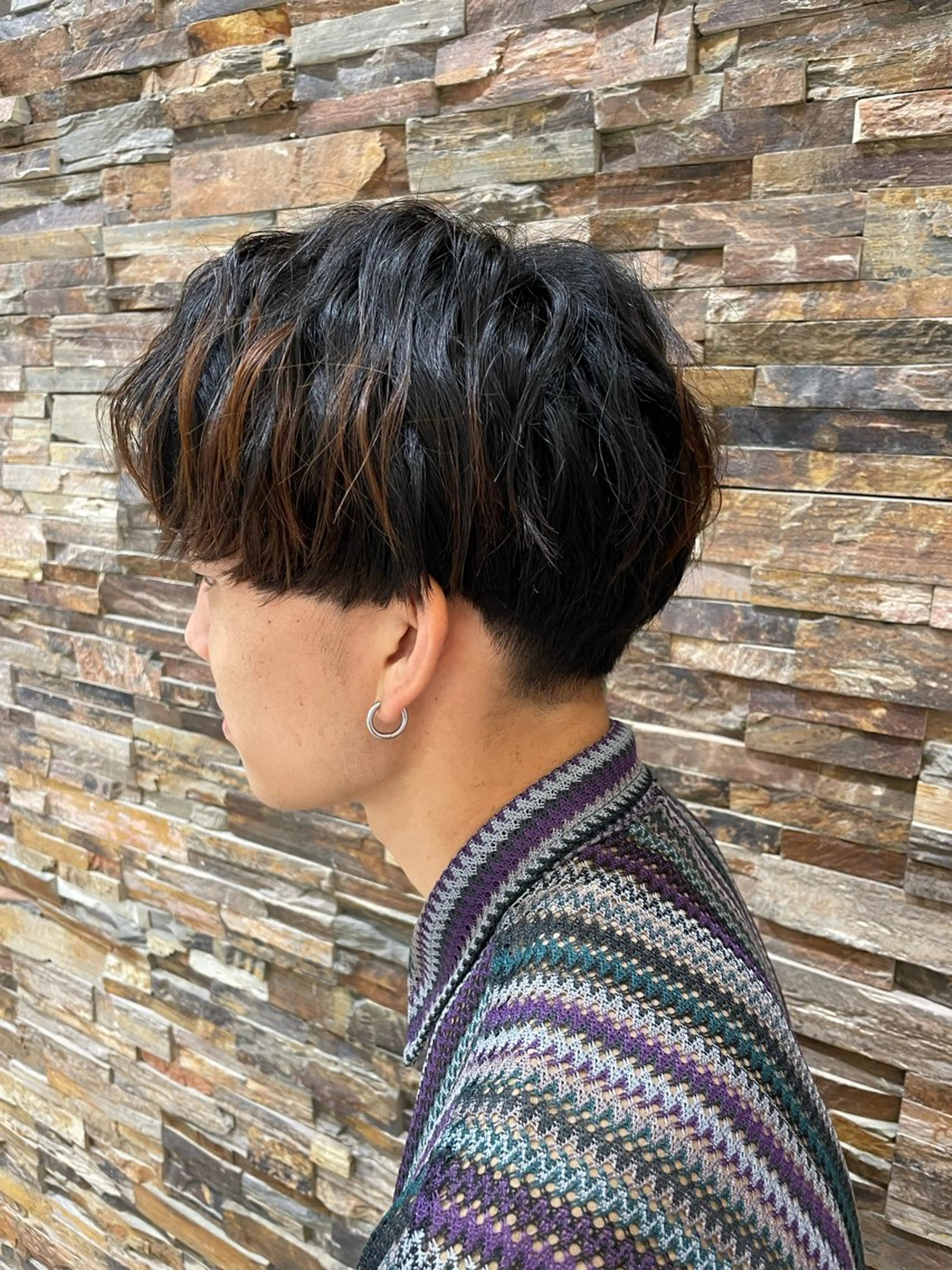 メンズ 岩尾 瑛斗のヘアスタイル