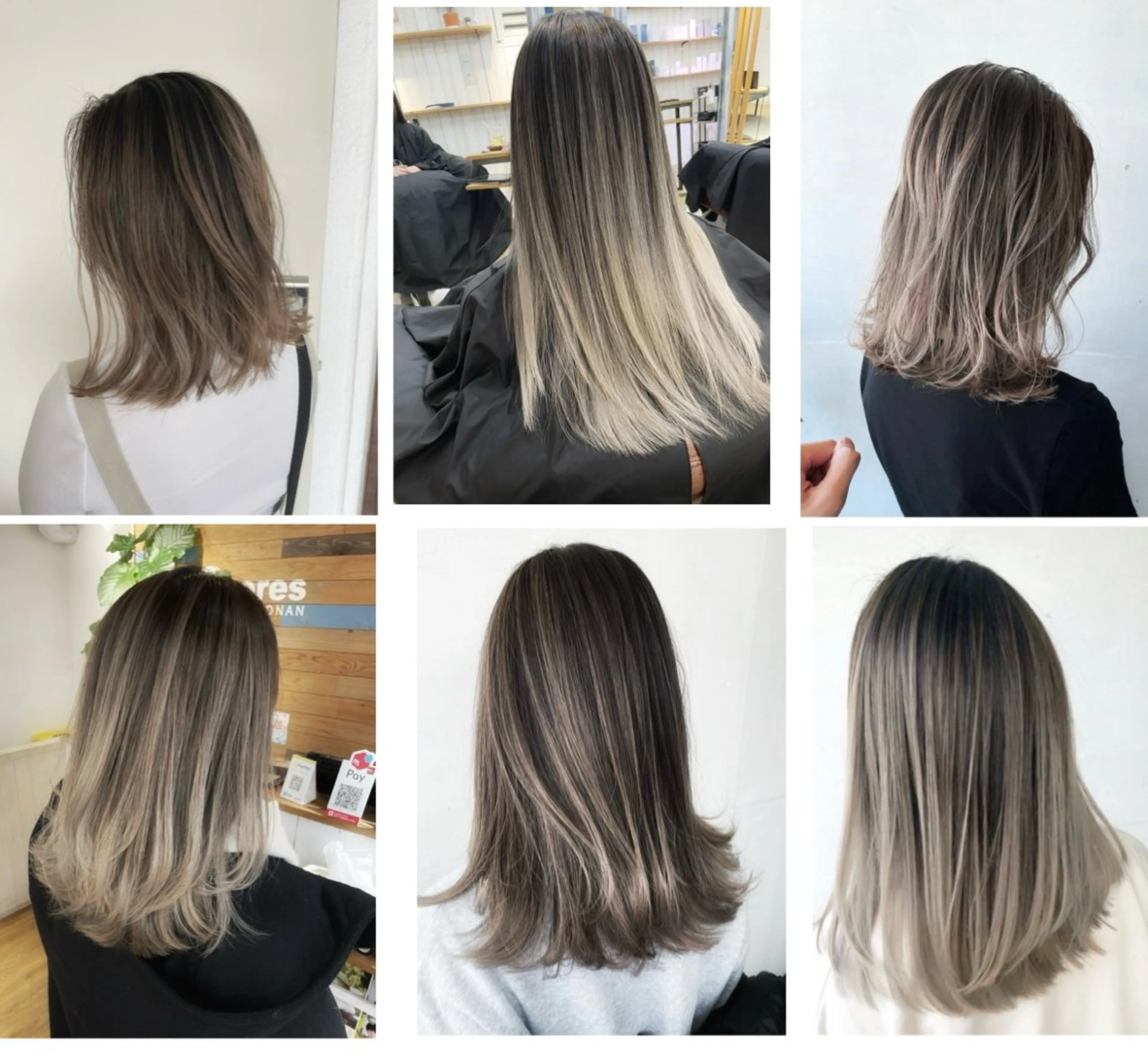 ロング カラー かわさき ともやのヘアスタイル