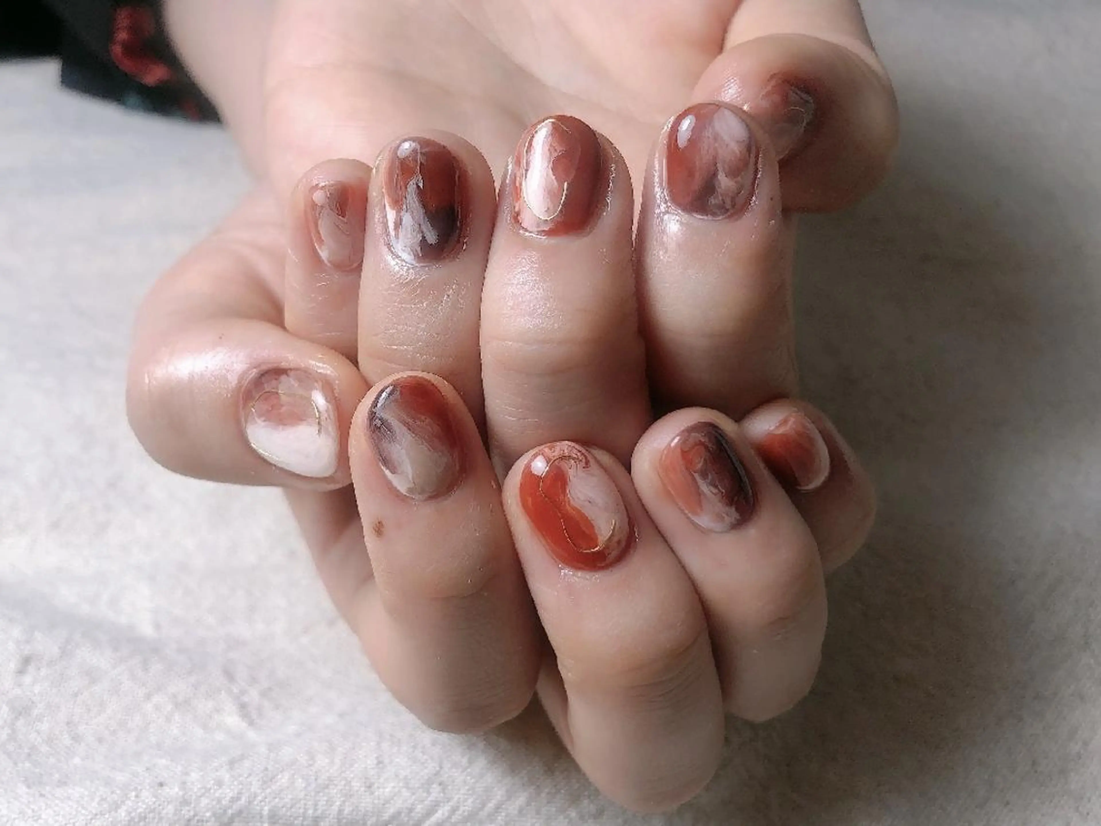 ネイル ジェルネイル マグネットネイル ニュアンスネイル GREEM グリームのネイルデザイン