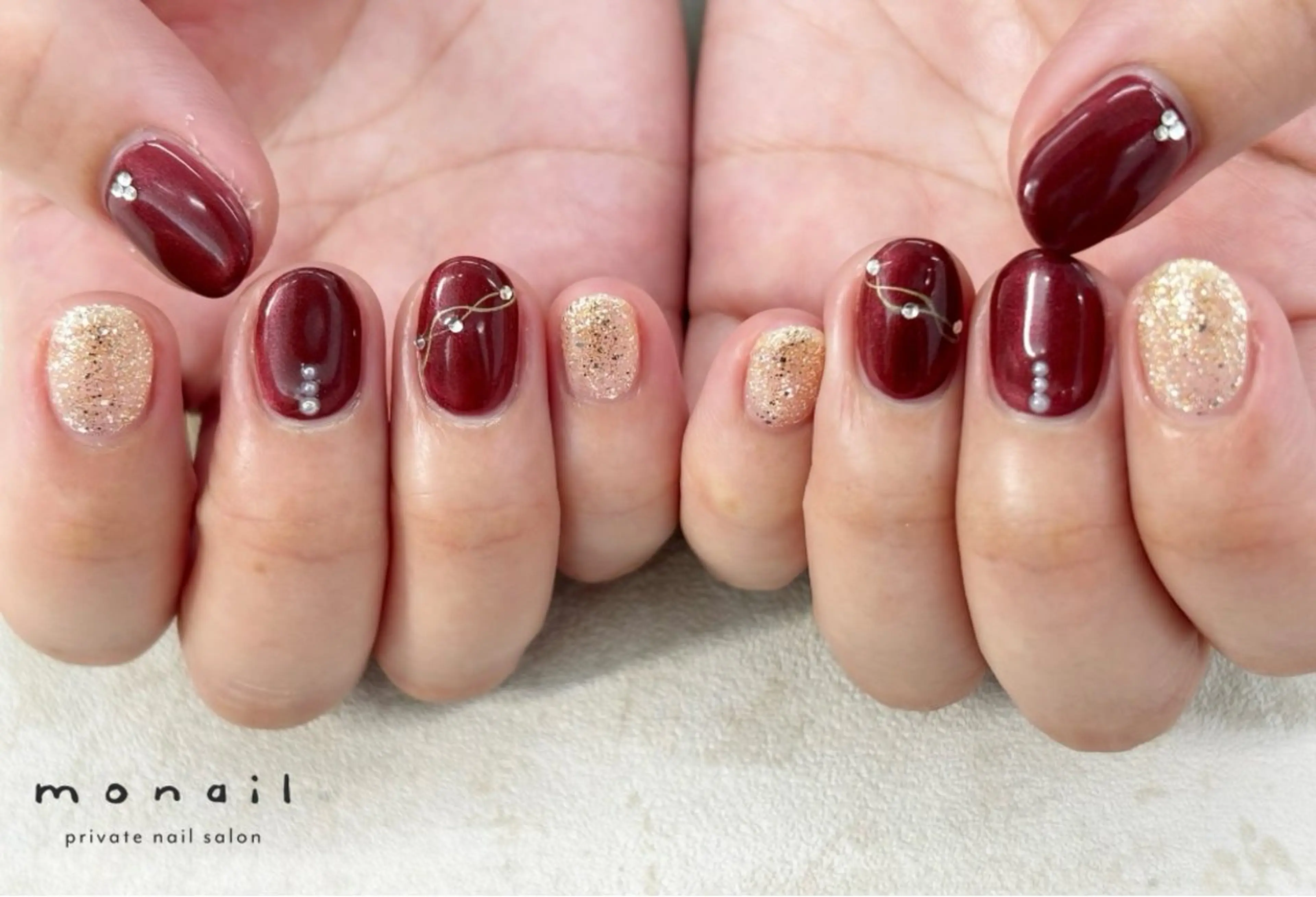 ネイル ハンドネイル private  nail monail所属・nail salon monailのネイルデザイン