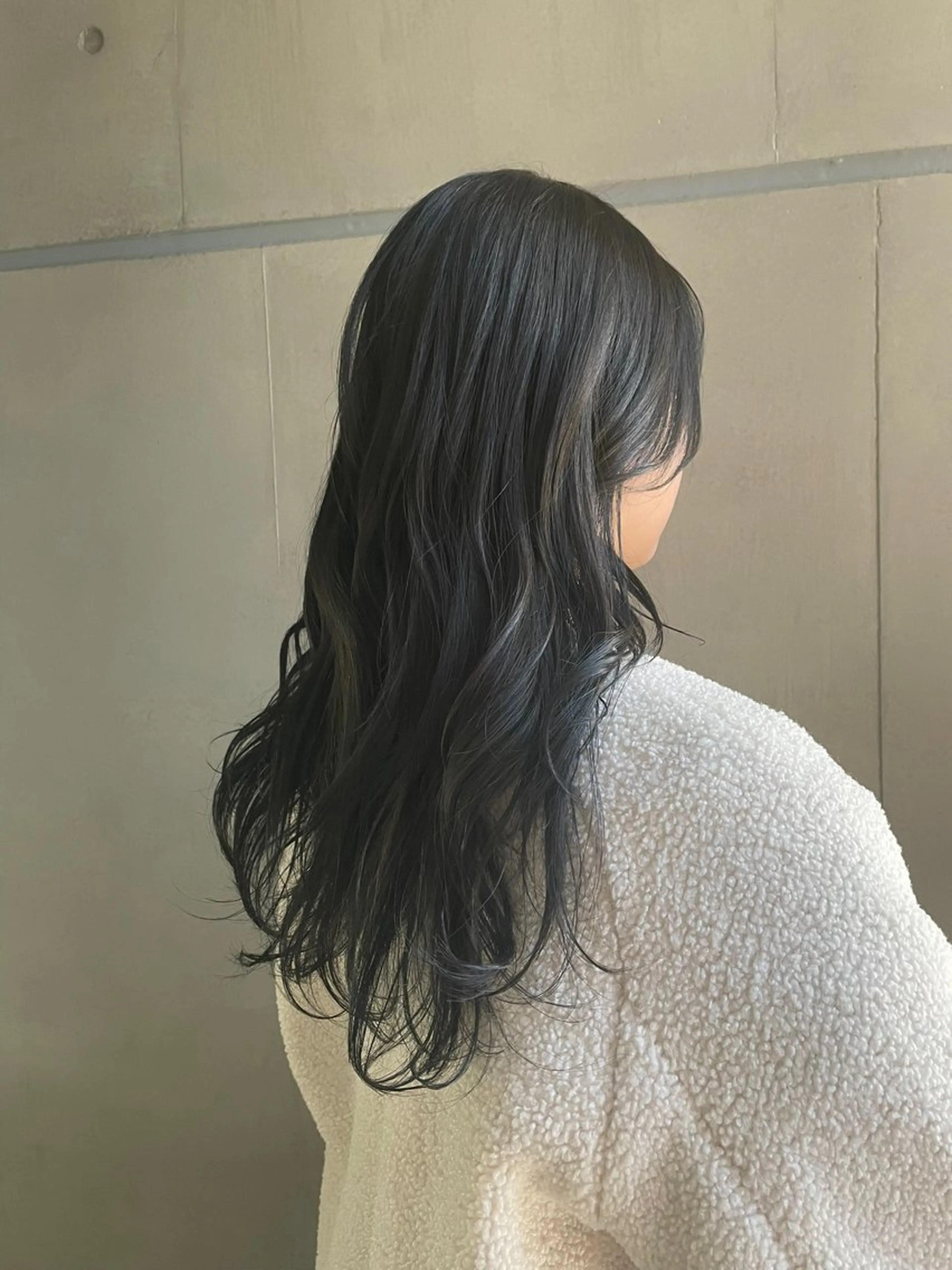 セミロング カラー 透明感カラー🪡🤍 nanao🤍🪡のヘアスタイル