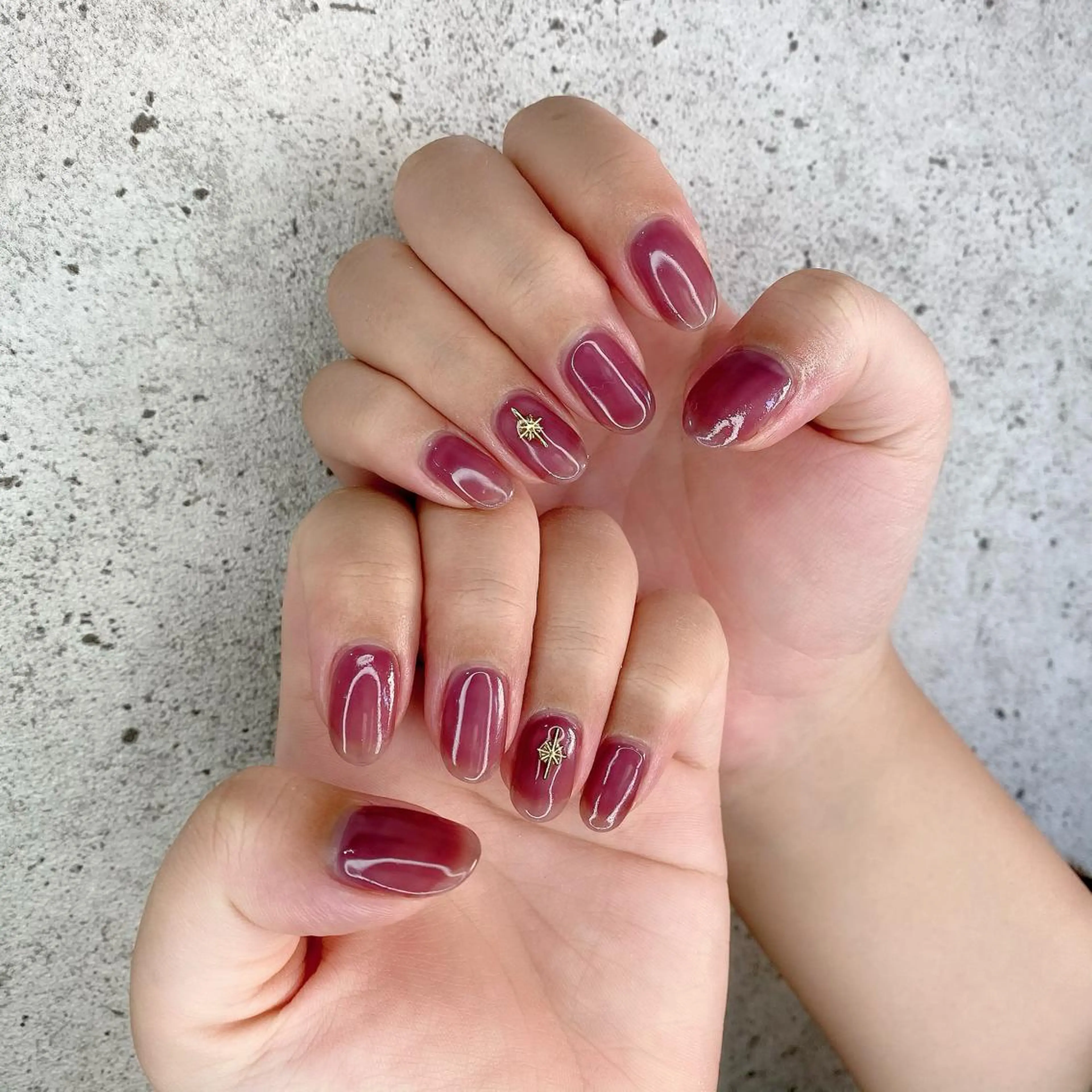 ショート カラー パーマ ヘアアレンジ メンズ キッズ ネイル マツエク・マツパ Salon Ｋのネイルデザイン