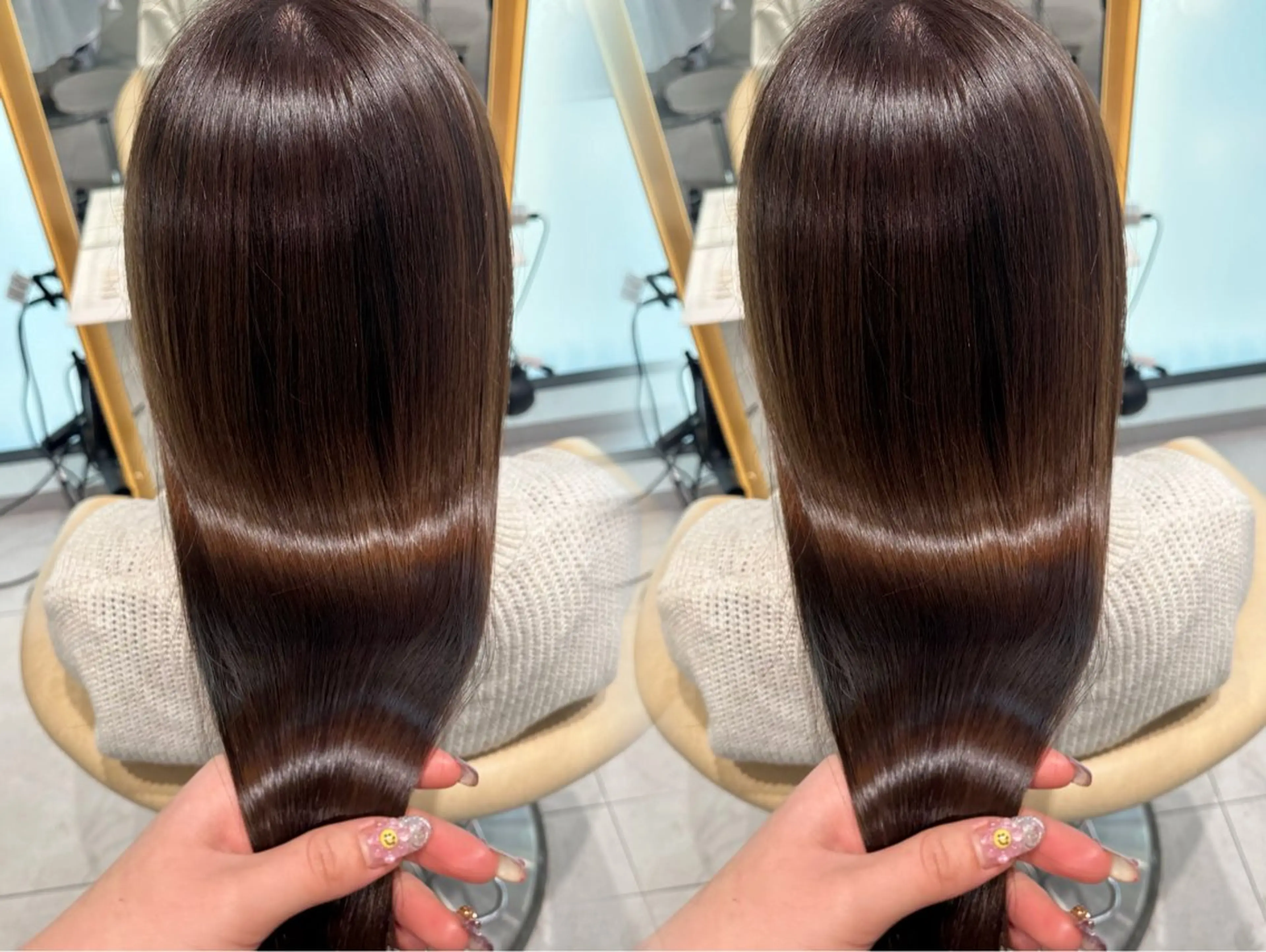 ロング 髪質改善 トリートメント トリートメント 🍒楓🍒北九州1 艶カラー作る人🎨のヘアスタイル