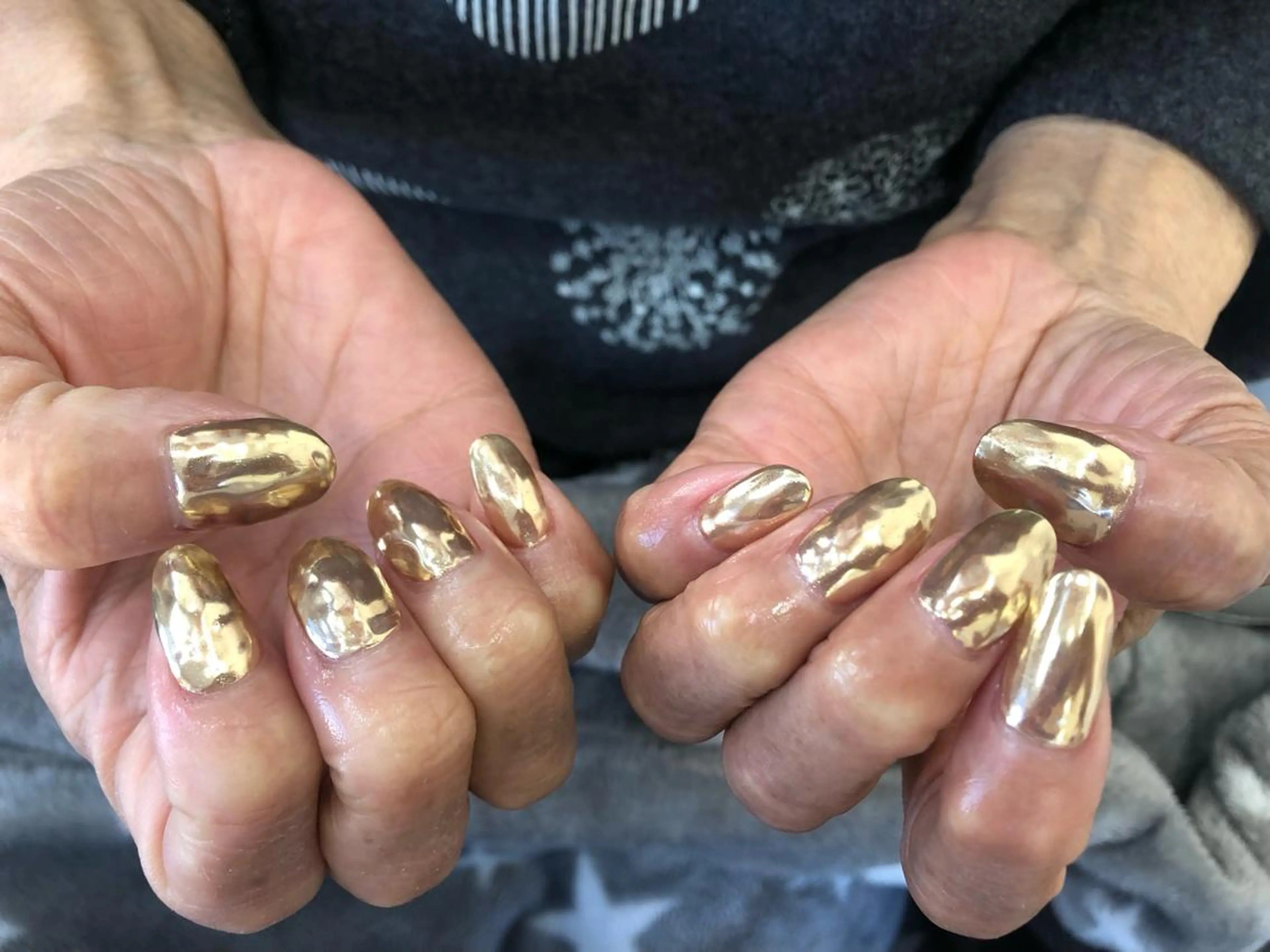 ネイル ミラーネイル MELLMODE所属・Nakano Kanaのネイルデザイン