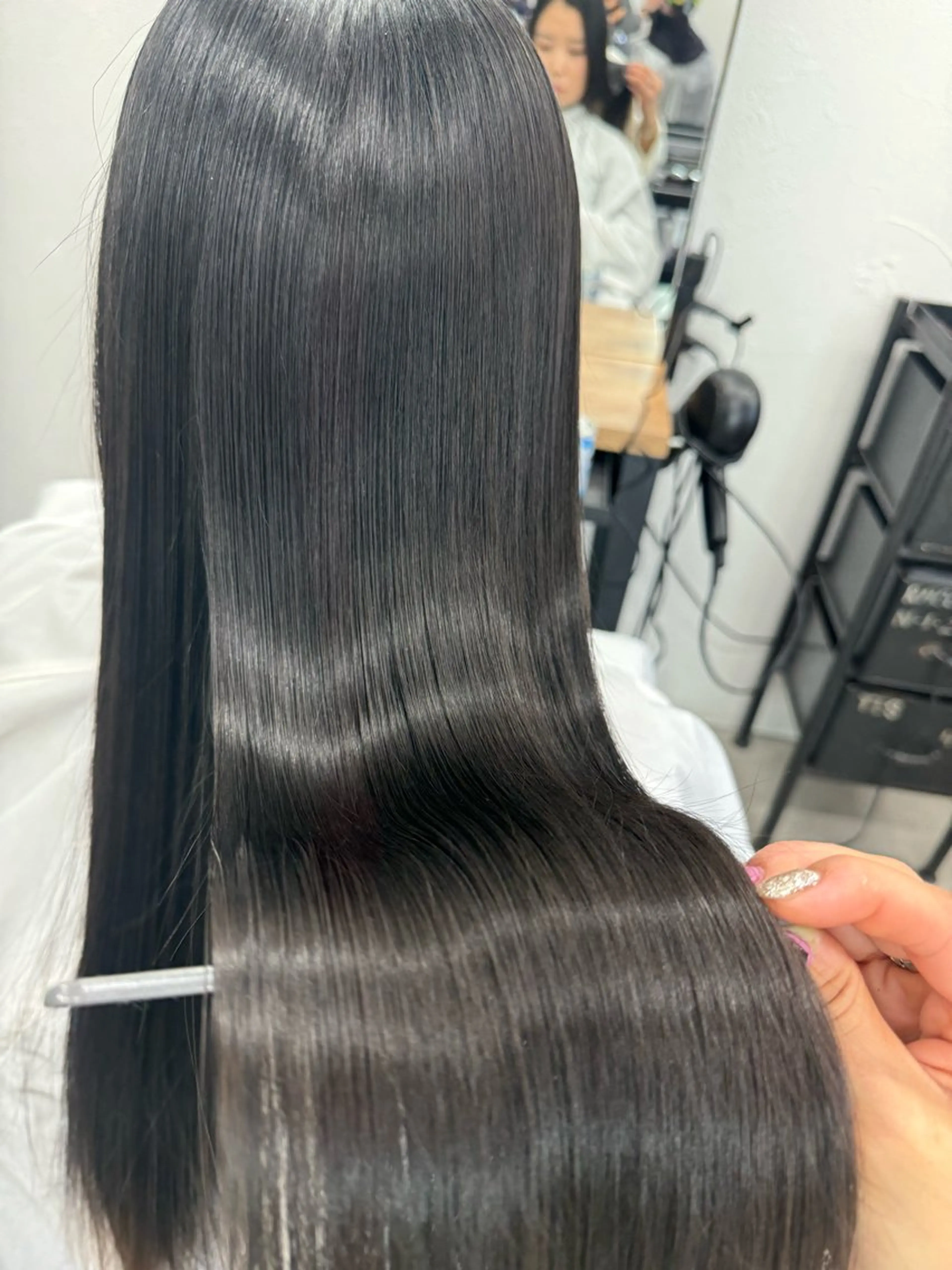 セミロング カット トリートメント Rico / bob/グレージュのヘアスタイル