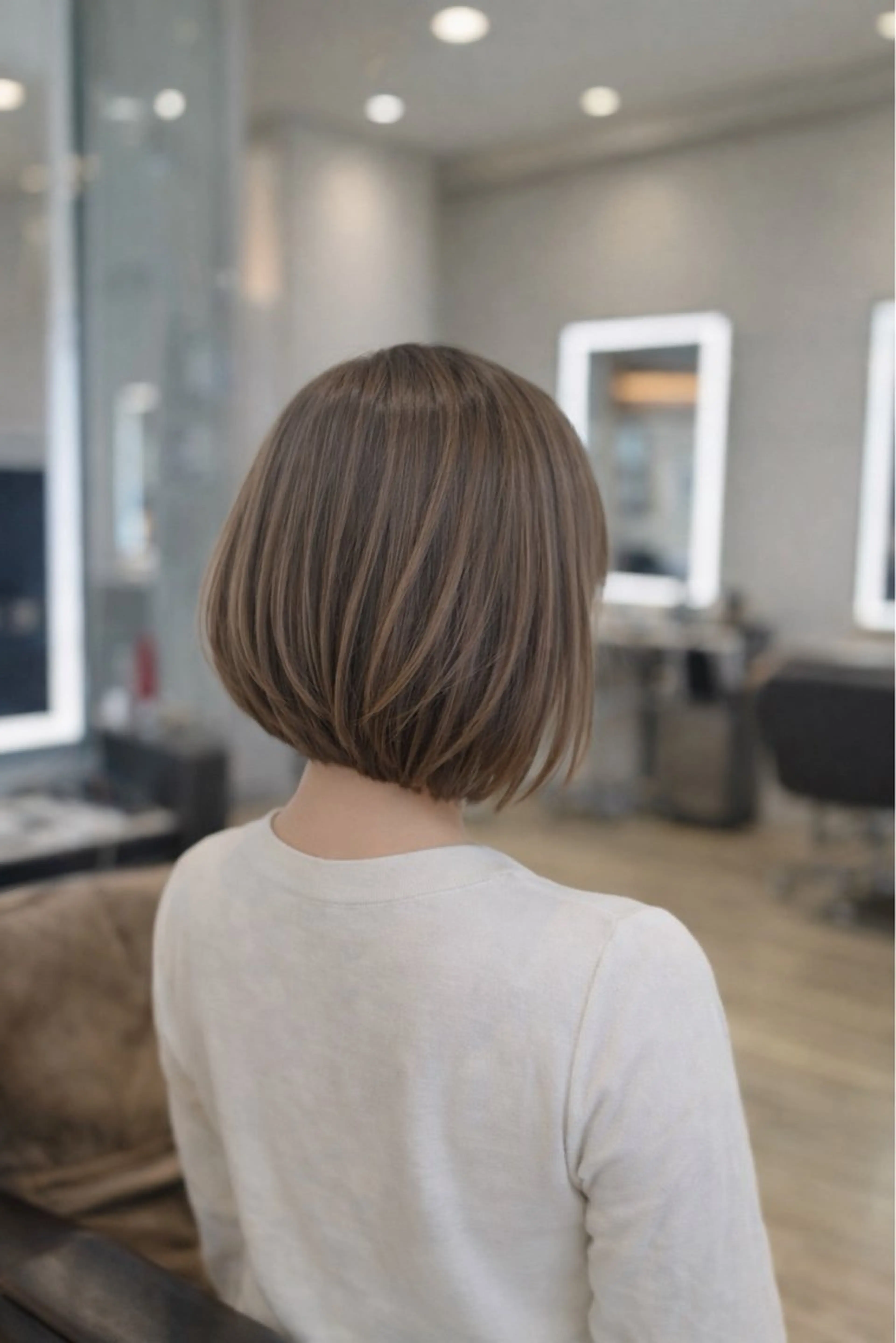 ショート SALOWIN三軒茶屋店所属・早川慎也/ 白髪ぼかし・髪質改善のヘアスタイル