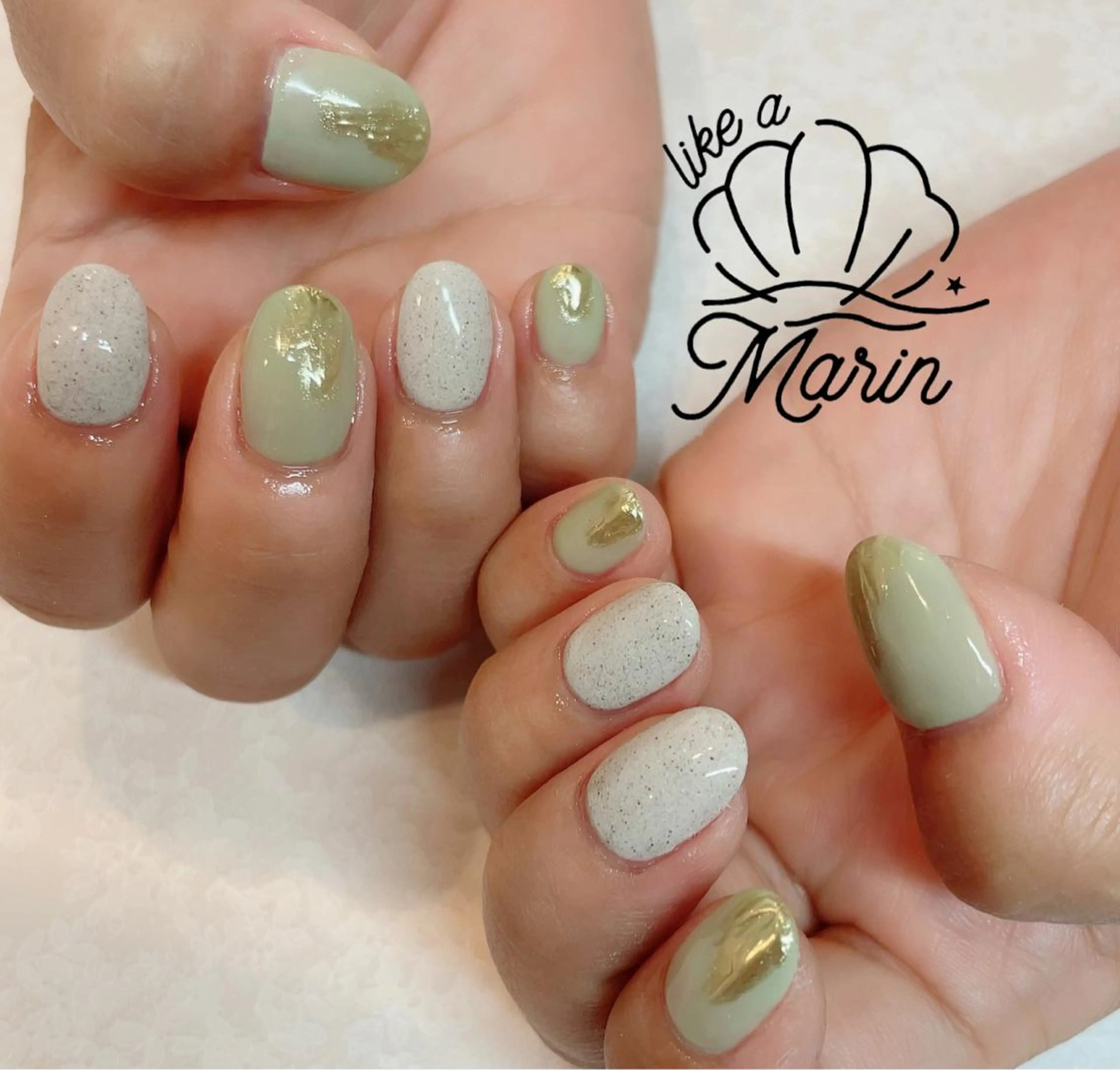 ネイル Serenity by Mari所属・Shinozaki mariのネイルデザイン