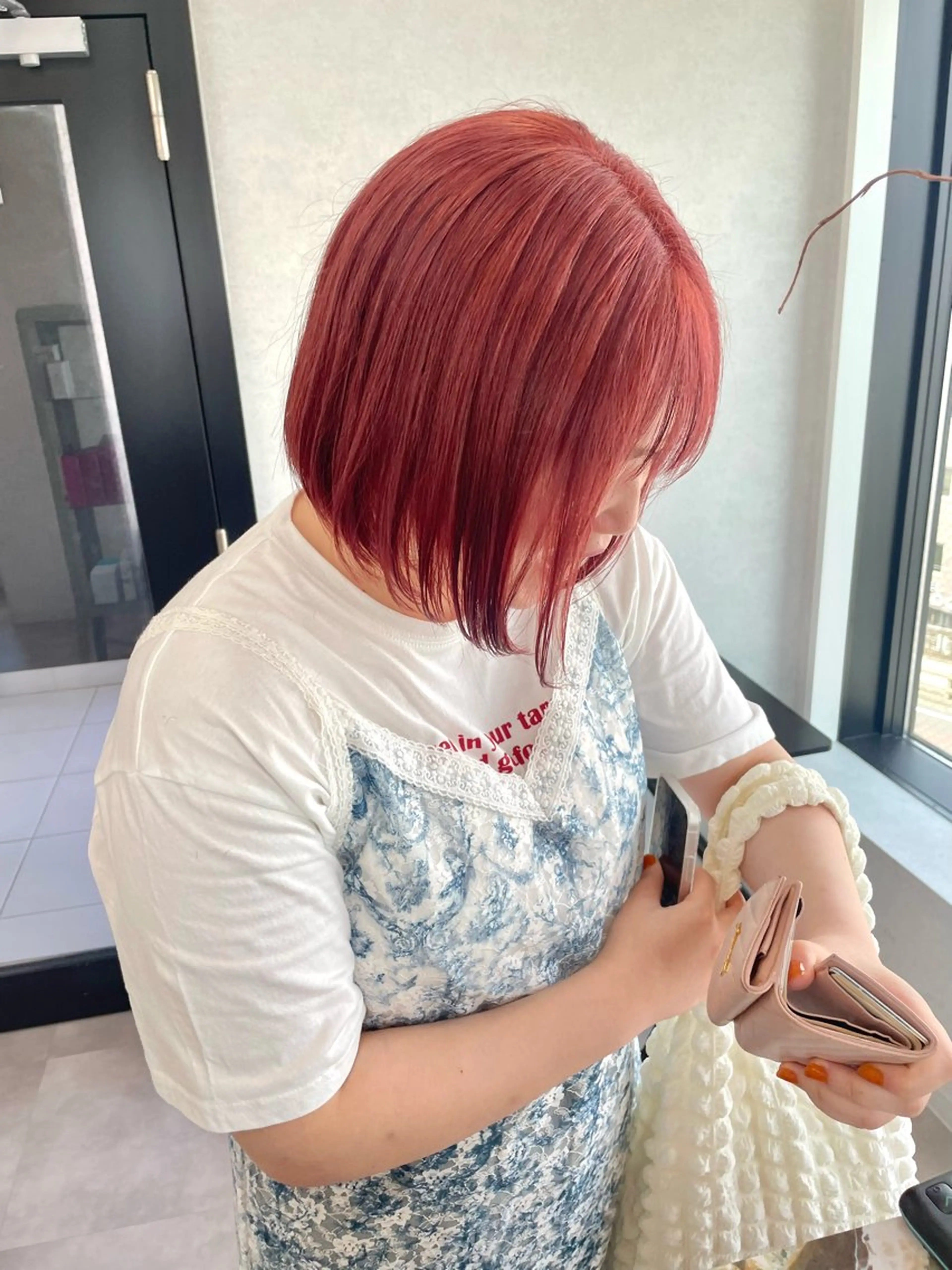 ショート ヘアカラー 🌼ベージュ/暖色 🌼すずのヘアスタイル