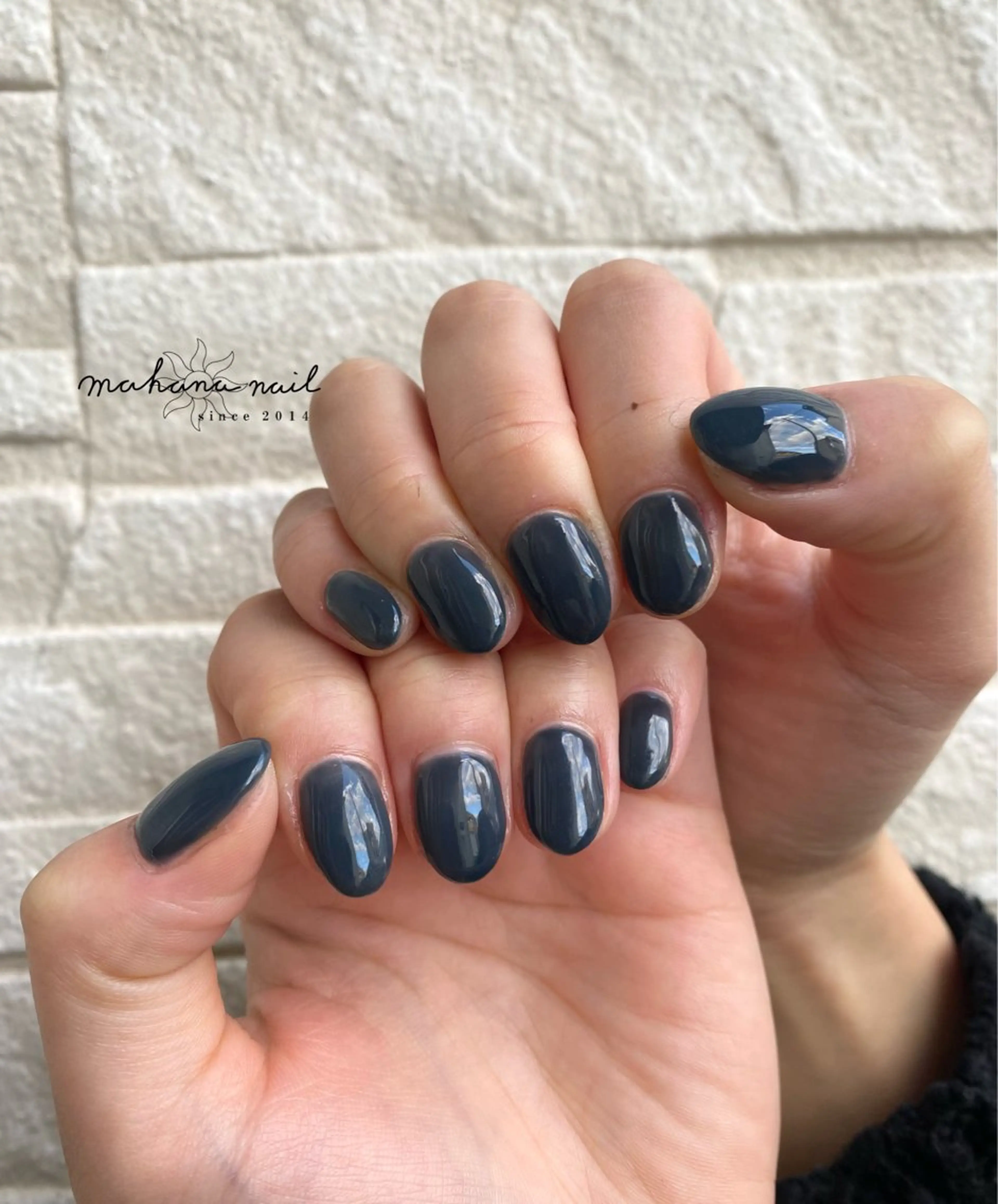 ネイル ワンカラーネイル mahana nailのネイルデザイン