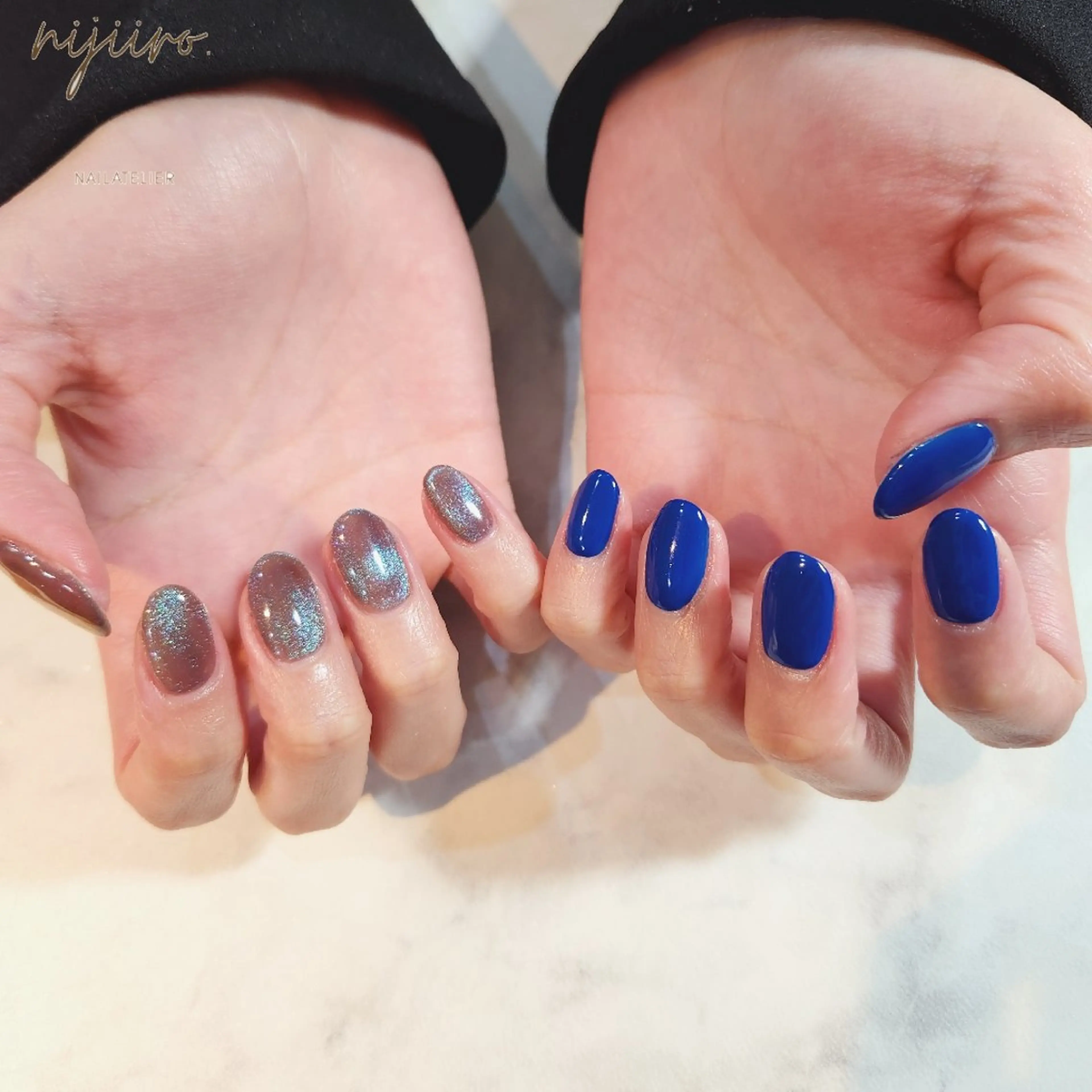 ネイル ハンドネイル nailatelier nijiiro.所属・nijiiro🌈 サトウのネイルデザイン