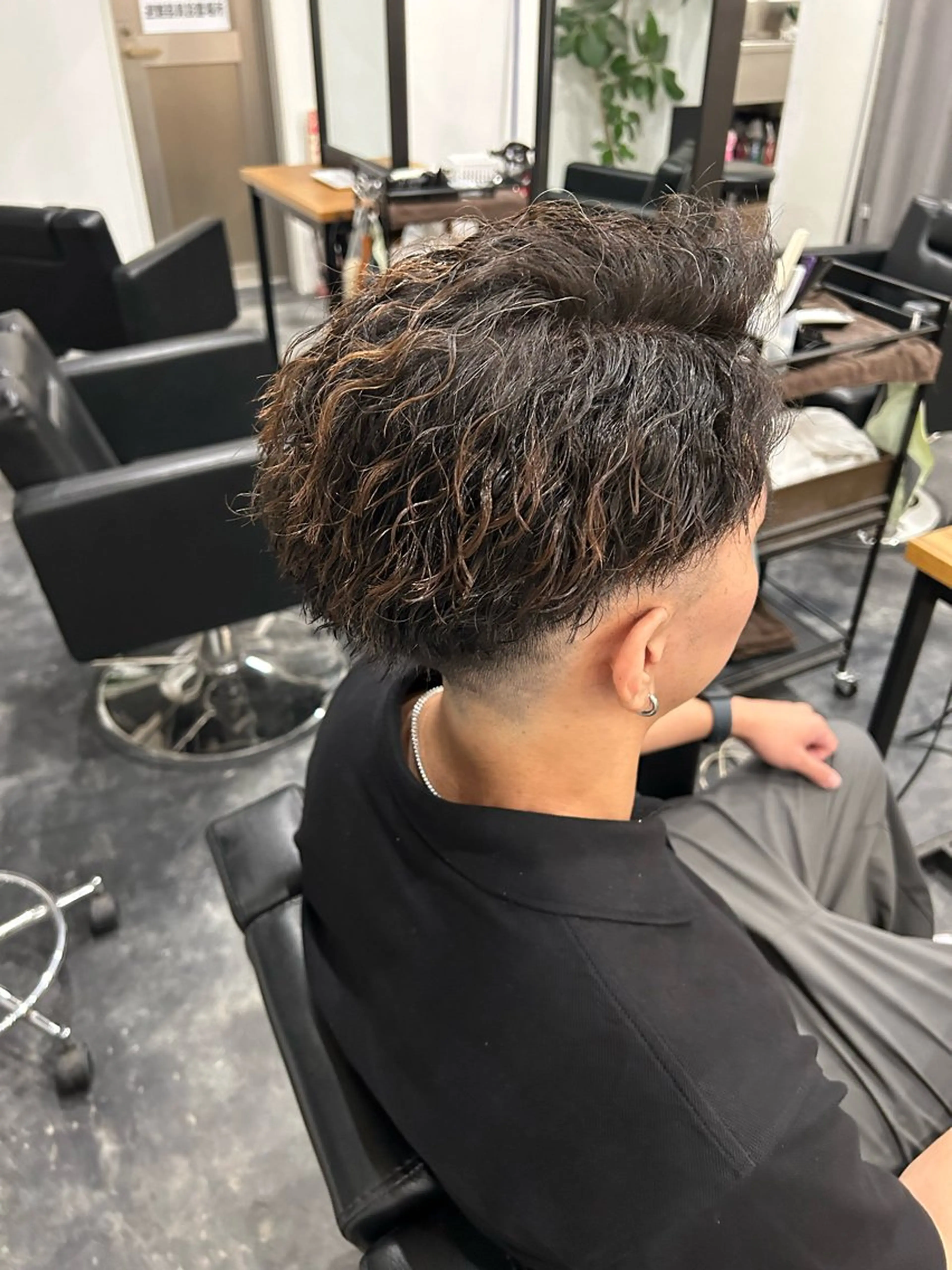 ショート パーマ メンズ パーマ B TECH by Zen【ビーテックバイゼン】所属・メンズパーマ/京都駅 /メンズ/奥村航平のヘアスタイル