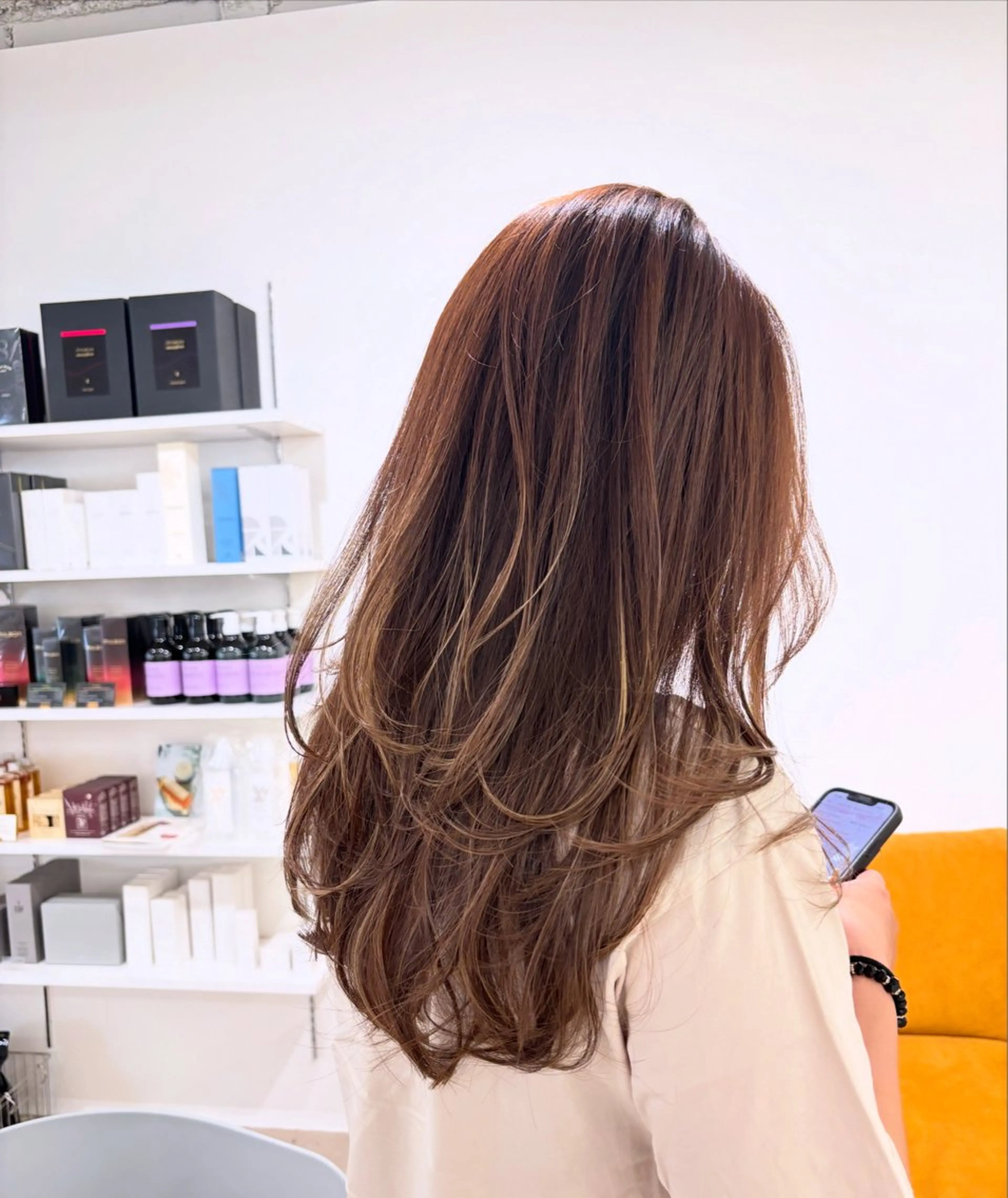 ロング カラー カット ヘアカラー トリートメント 似合わせ美髪ヘア✨ 天王寺．阿倍野🌈のヘアスタイル