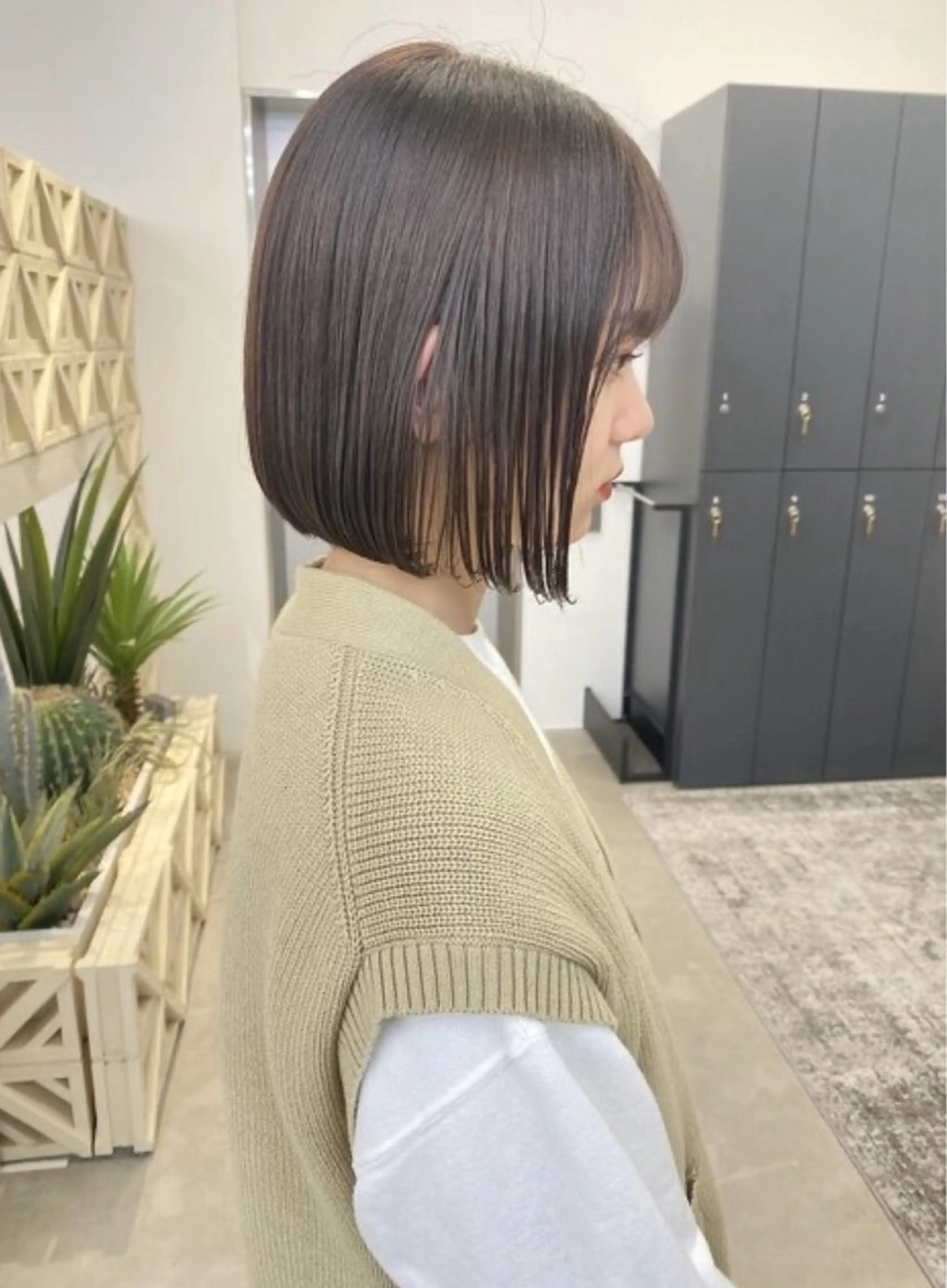 🖤切りっぱなしボブ🖤※シャンプーブロー、スタイリング込みの写真