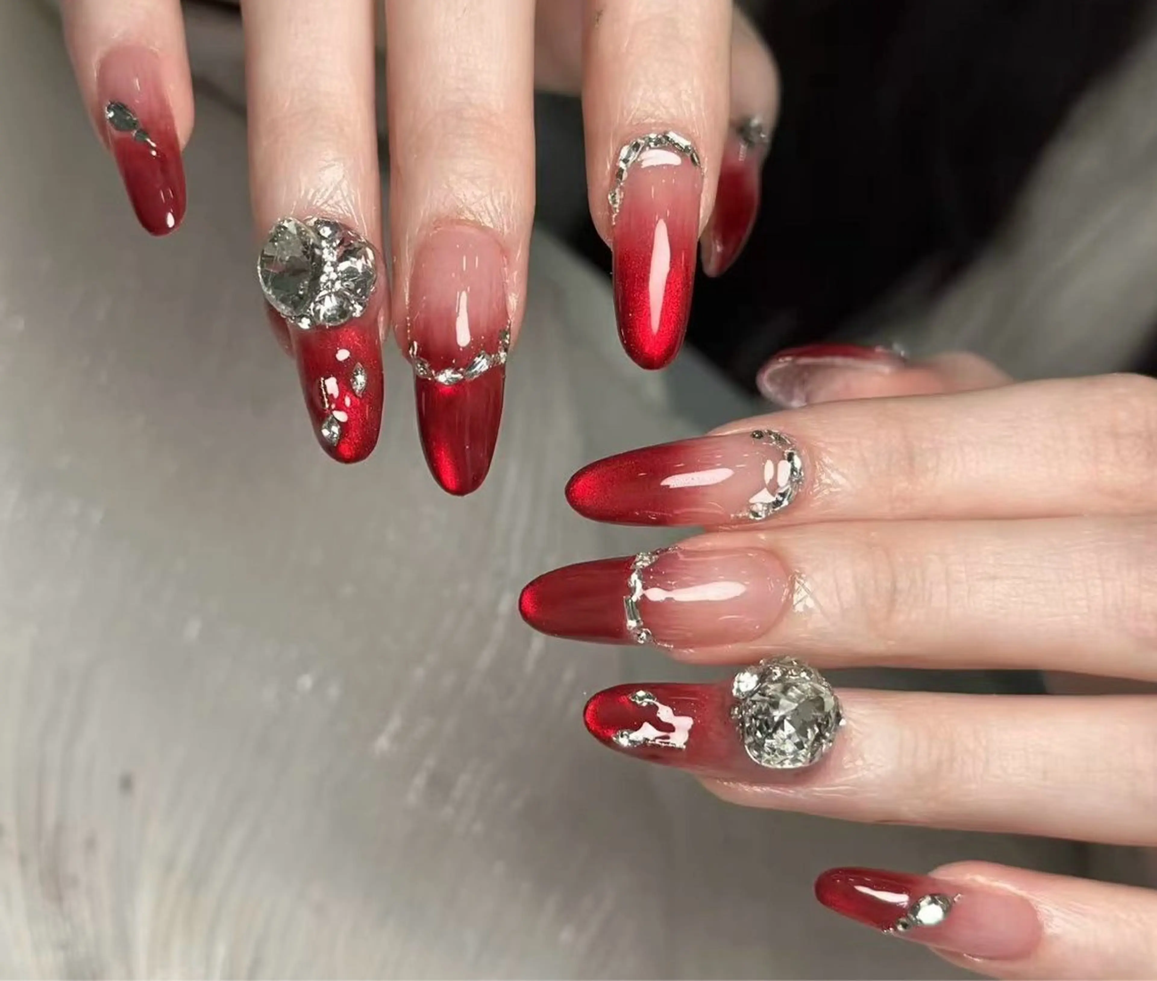 ネイル ハンドネイル Ui_Amor (パラジェル)のネイルデザイン