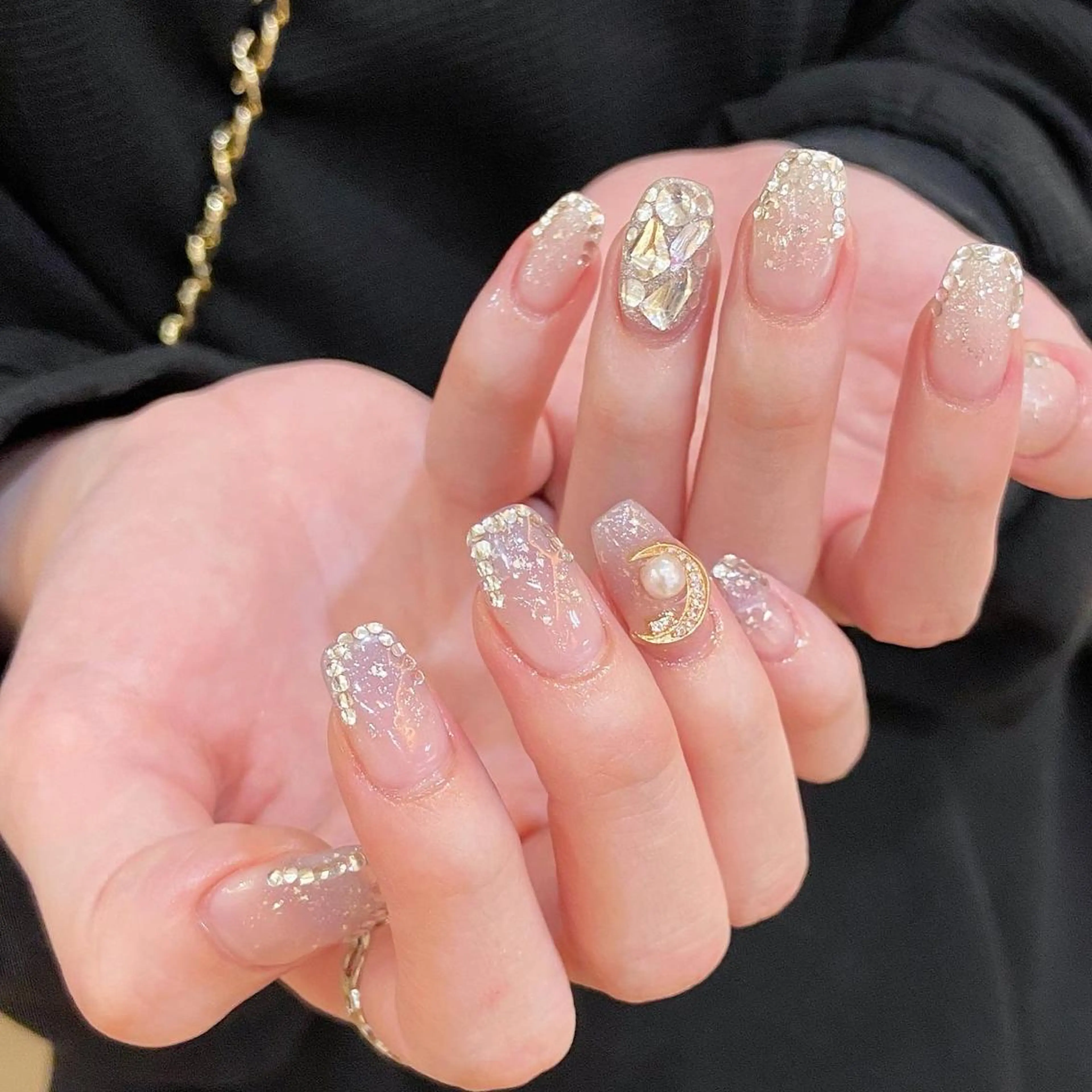 ネイル 𝕄𝕚𝕪𝕦🤍 自由が丘⌇パラジェルのネイルデザイン