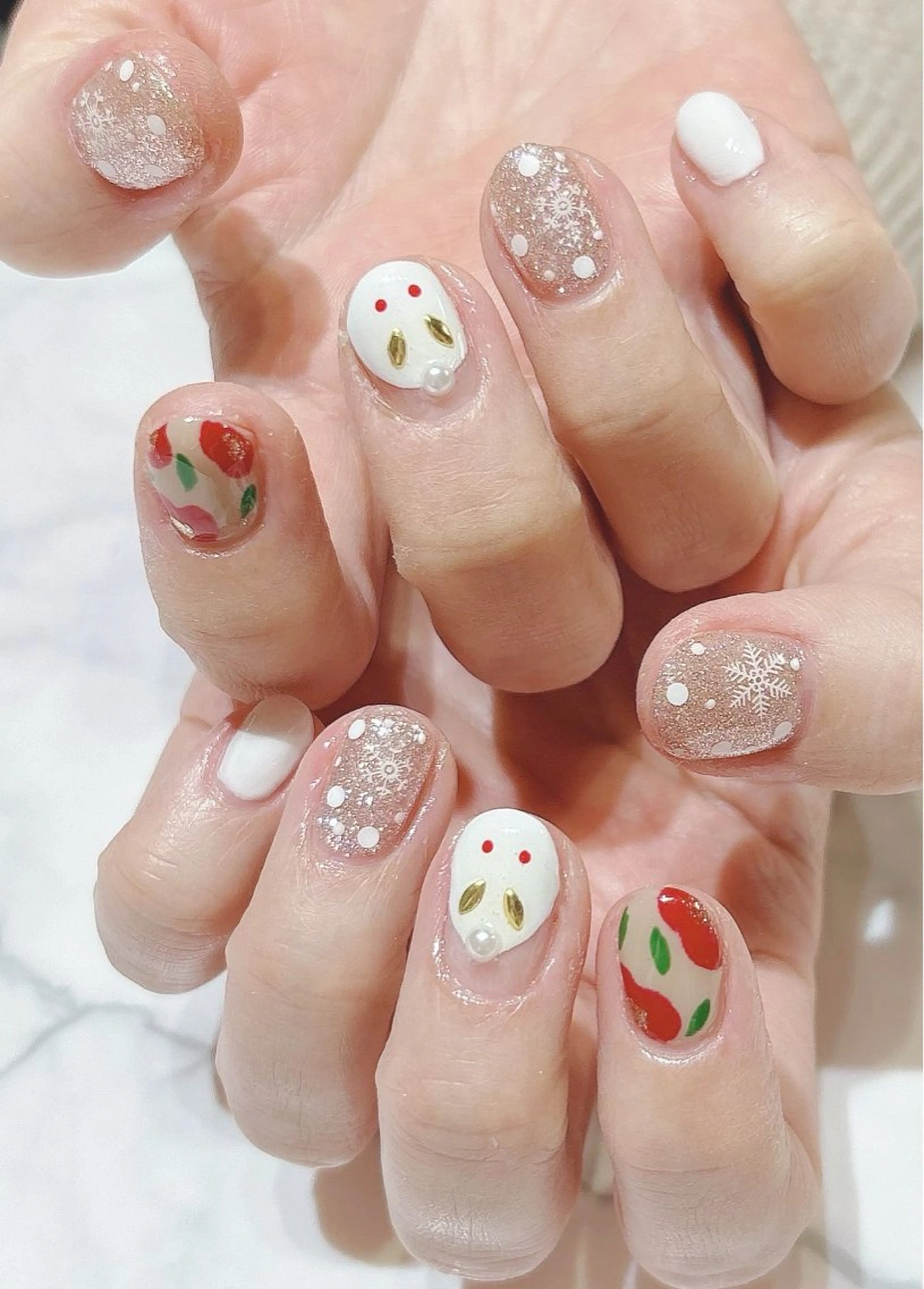 ネイル 持ち込み ネイルサロン Belleのネイルデザイン