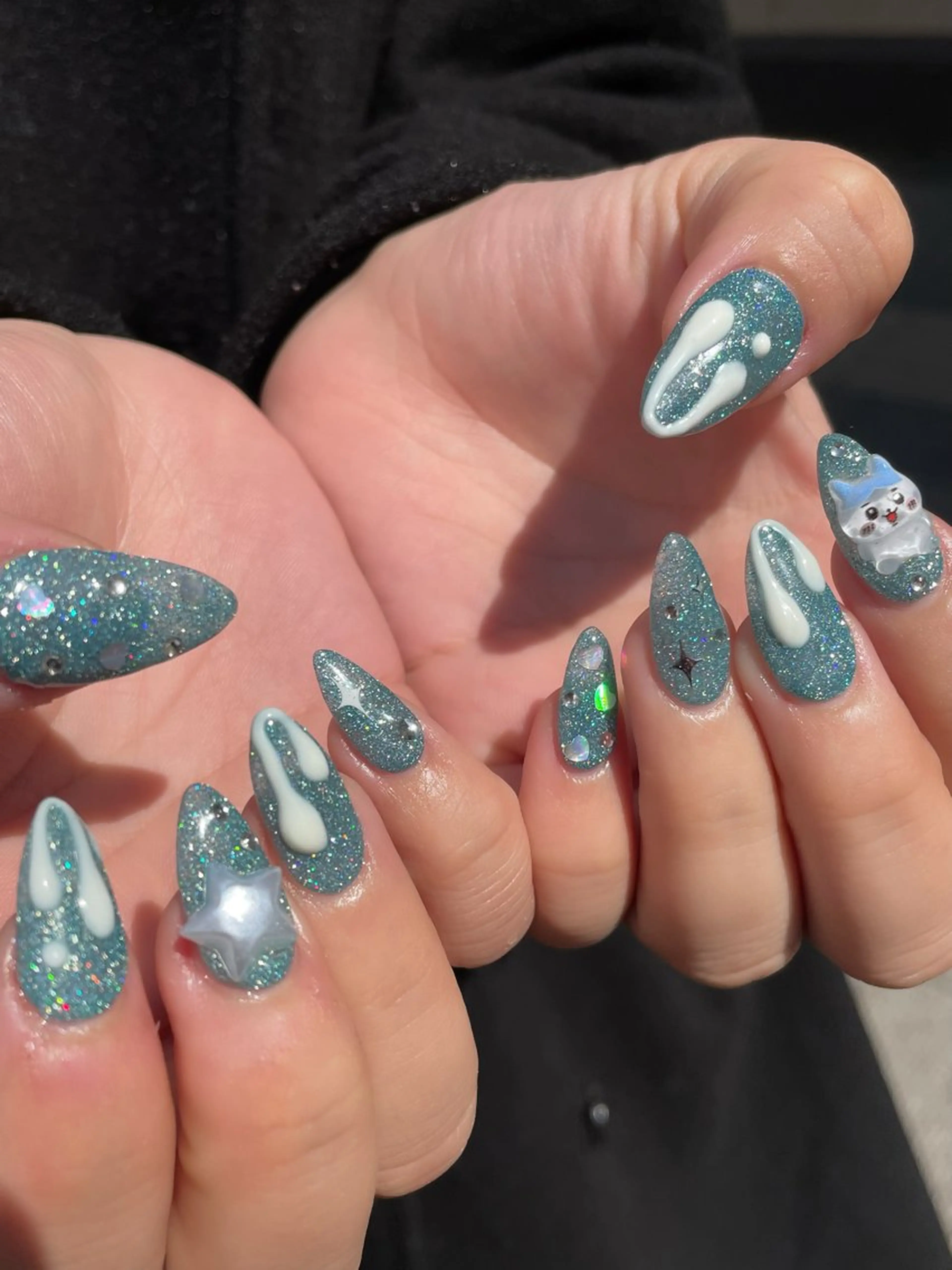 ネイル 【 ﾈｲﾘｽﾄ&ｱｲ ﾘｽﾄ】キヨカのネイルデザイン