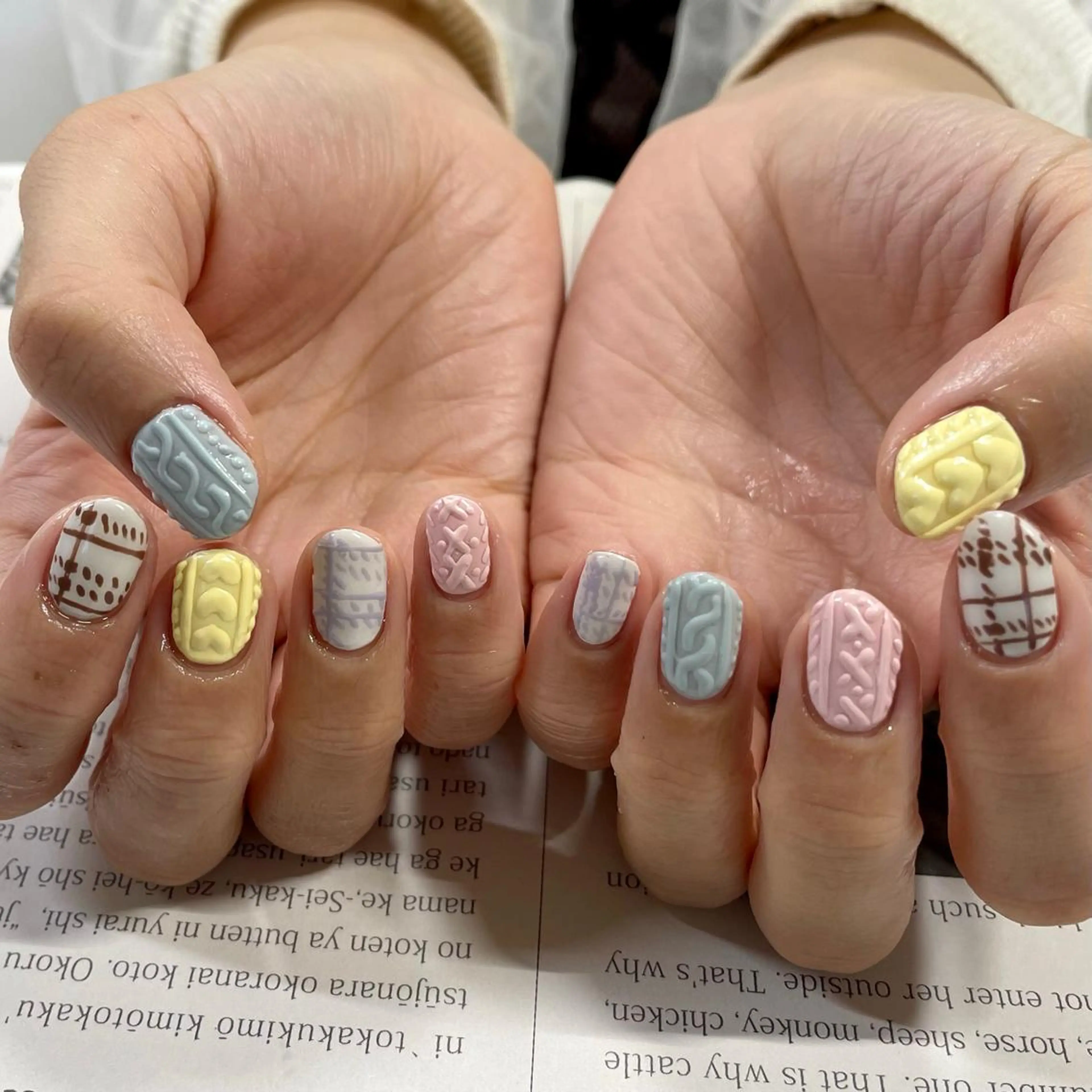 ネイル 奥園 良恵のネイルデザイン