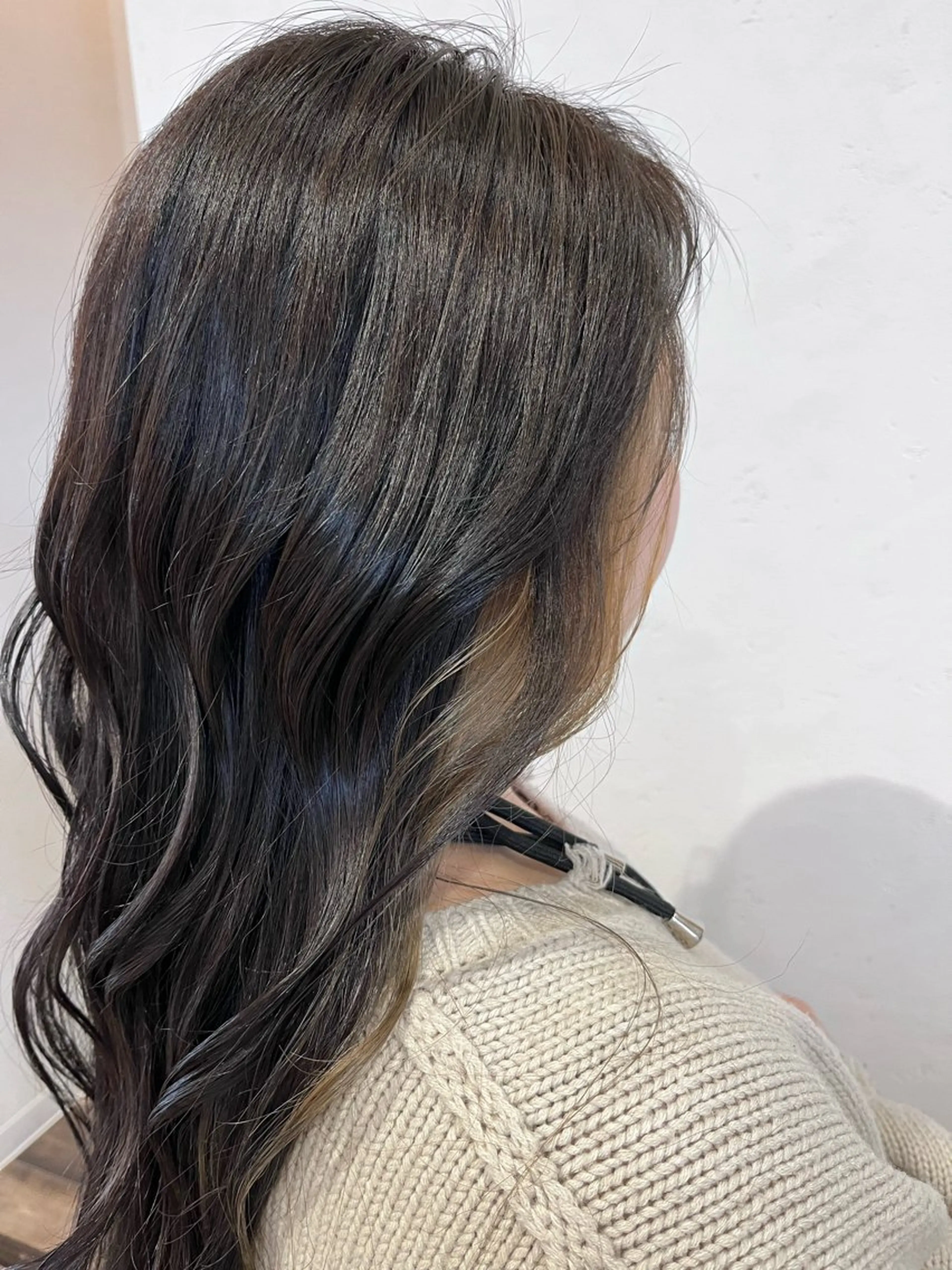 ロング カラー 北島 遥香🫧インナ ー /ベージュカラーのヘアスタイル