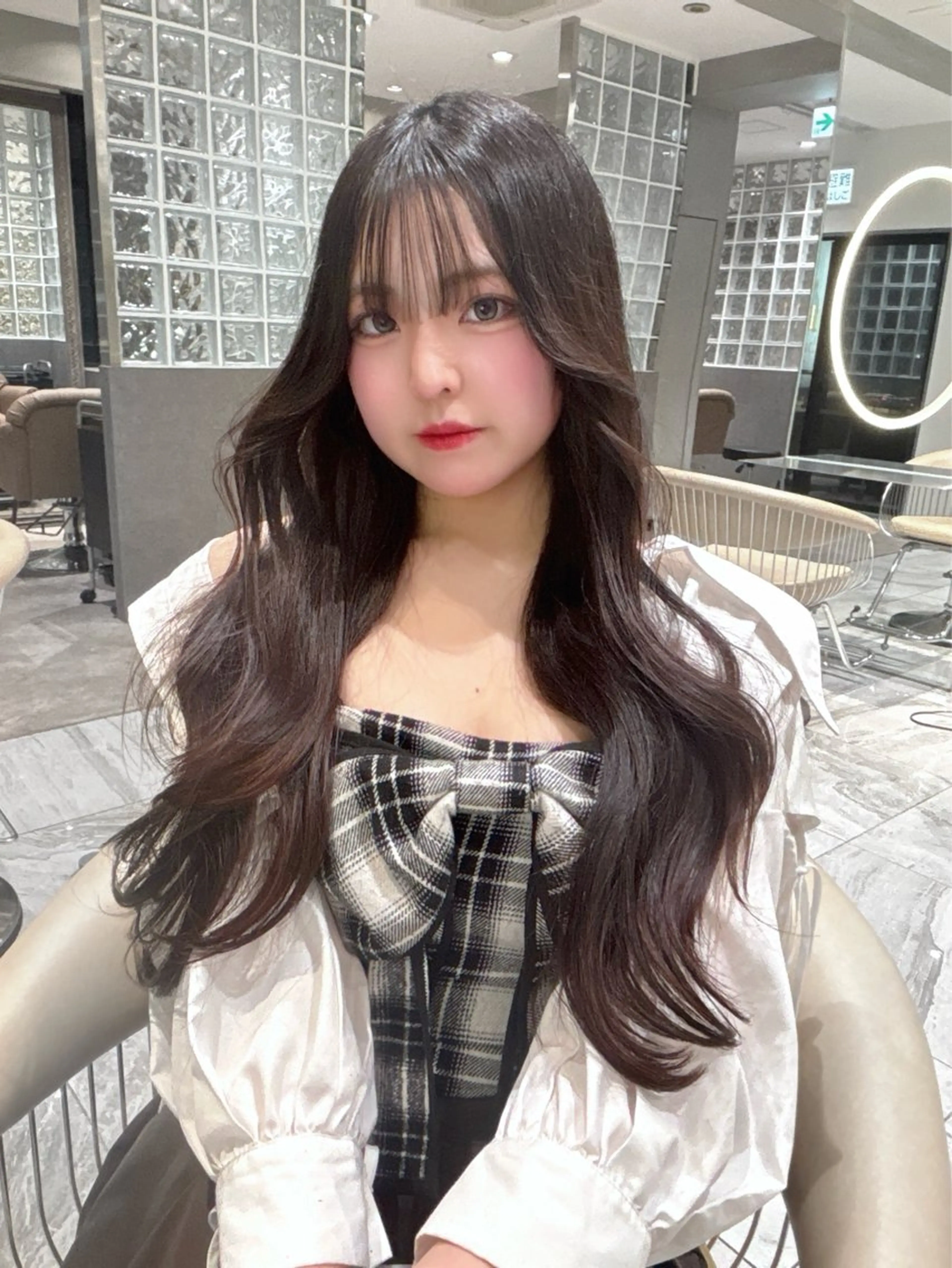 ロング カラー ヘアカラー トリートメント ハイトーン×透明感 たけるのヘアスタイル