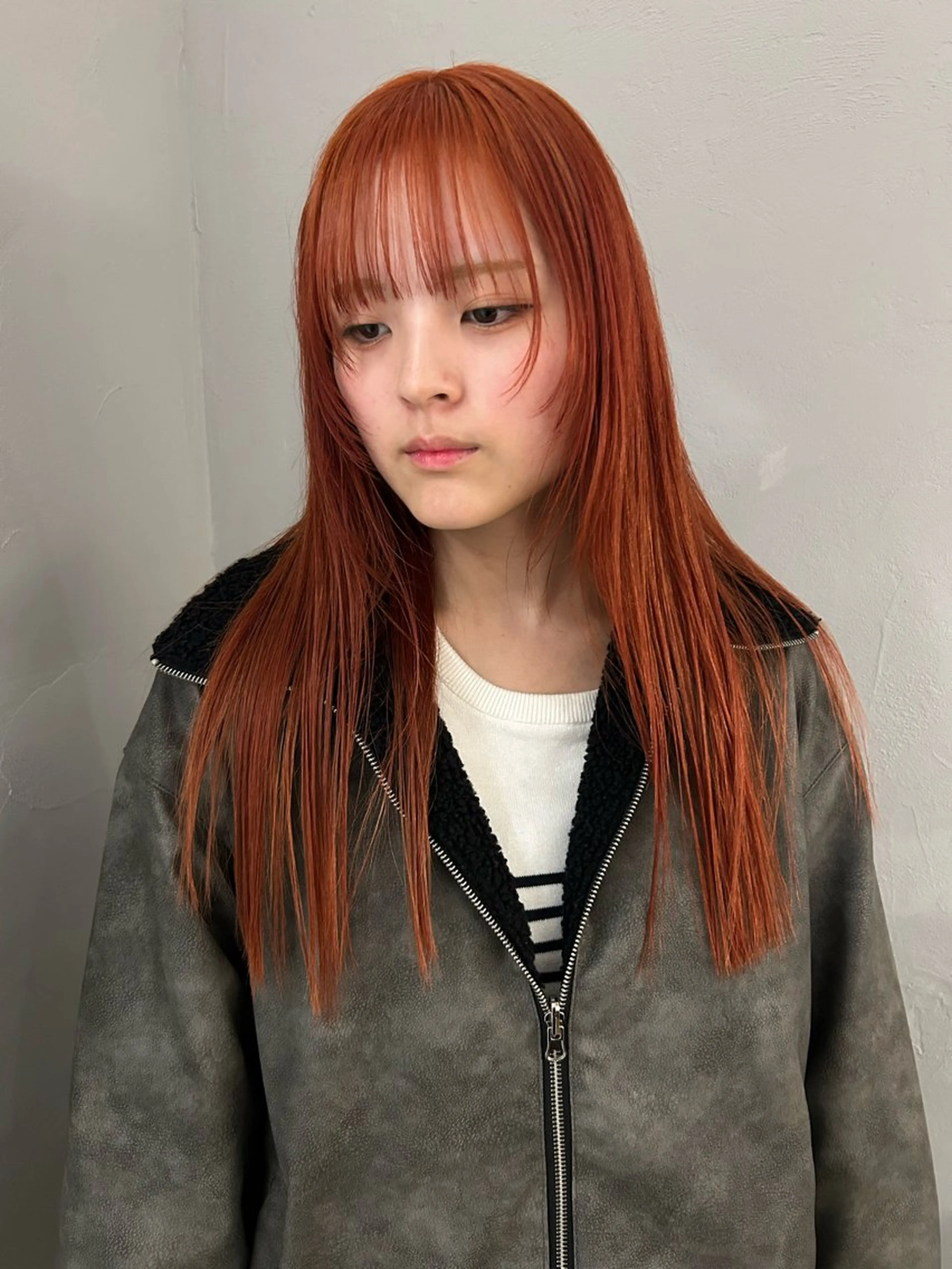 ロング カラー ヘアカラー トリートメント ケアパーマ/ケアブリ ーチdaisukeのヘアスタイル