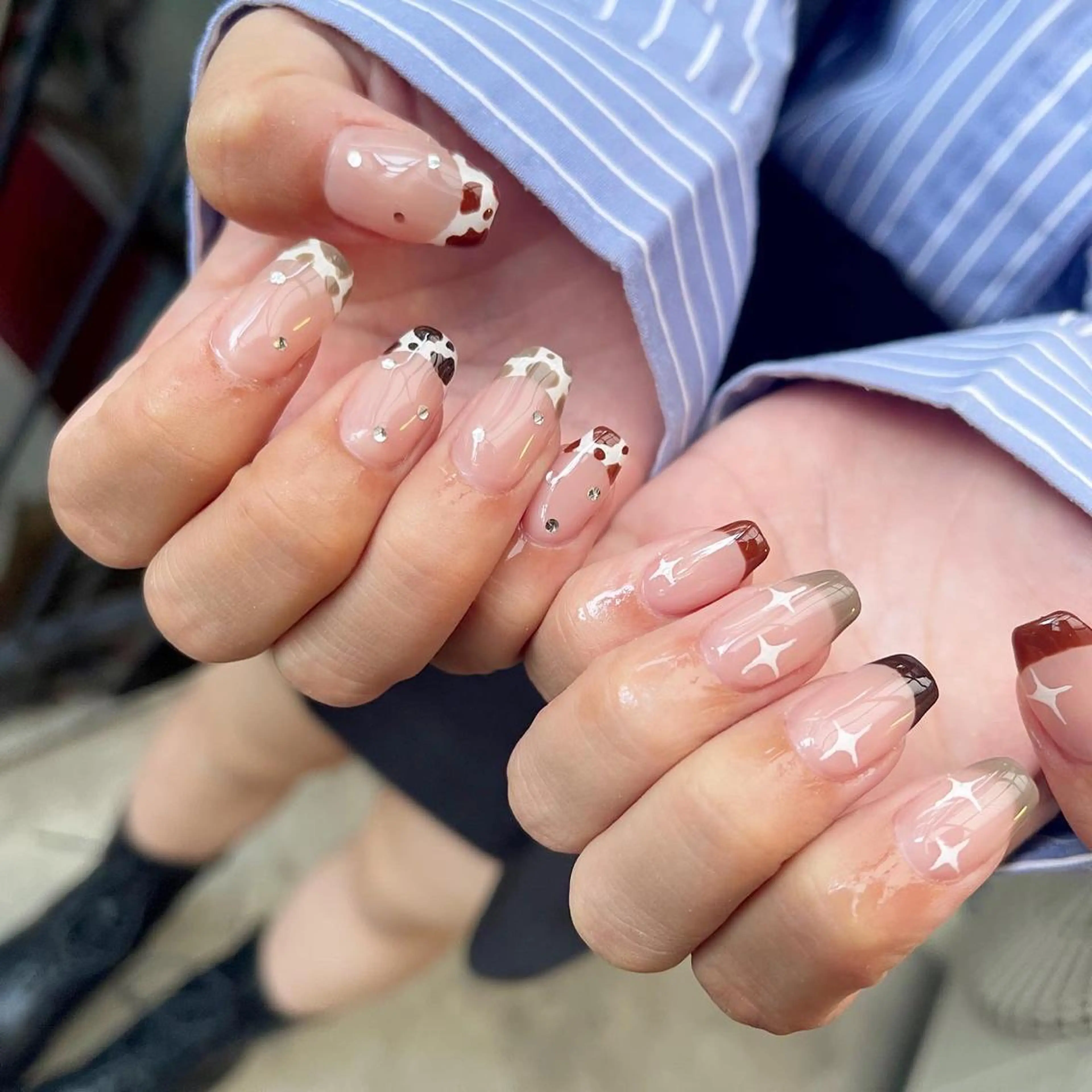 ネイル フレンチネイル BINEL REINAのネイルデザイン