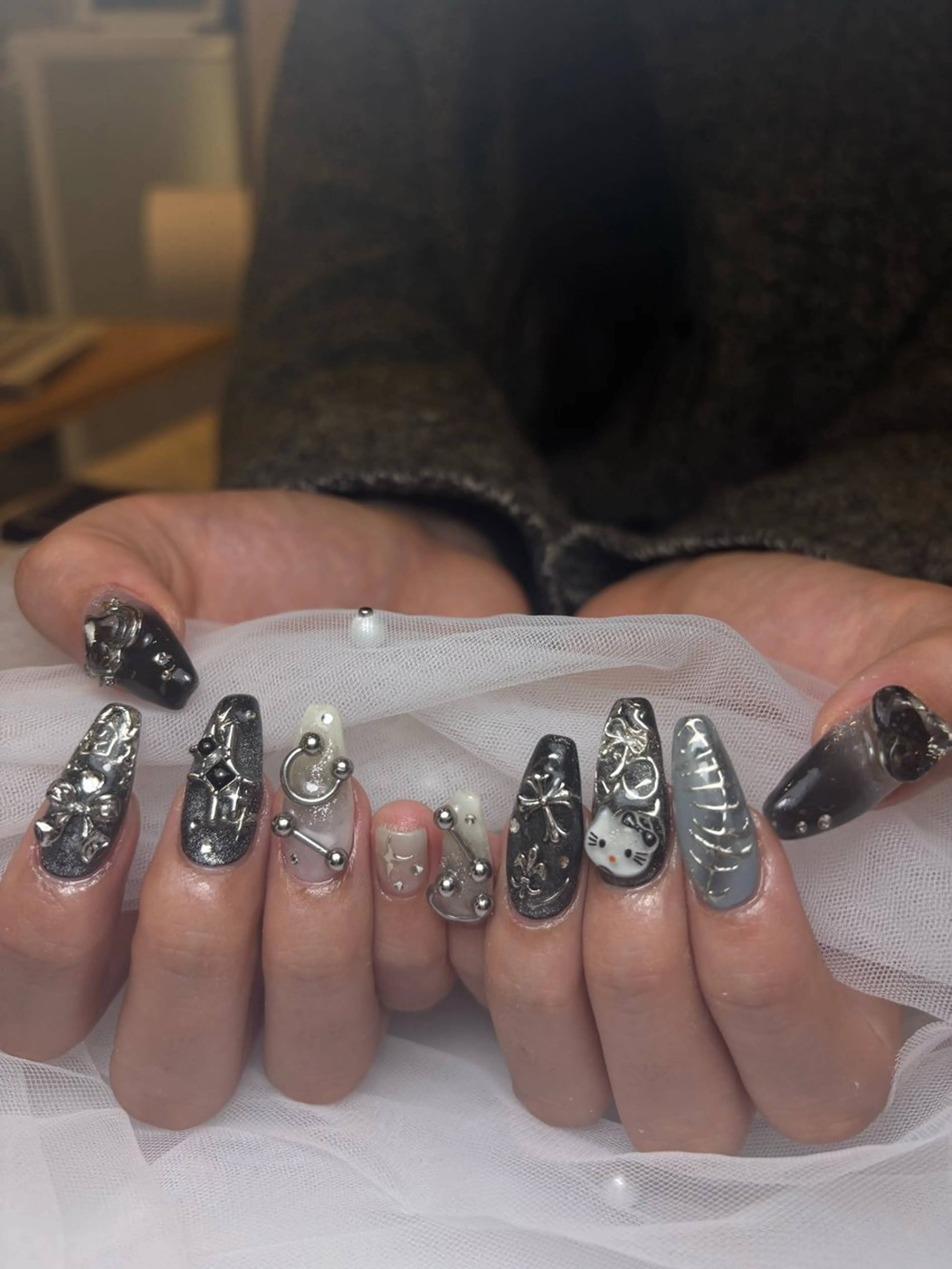 ネイル 🖤マイリー/ 新宿/歌舞伎町🖤のネイルデザイン