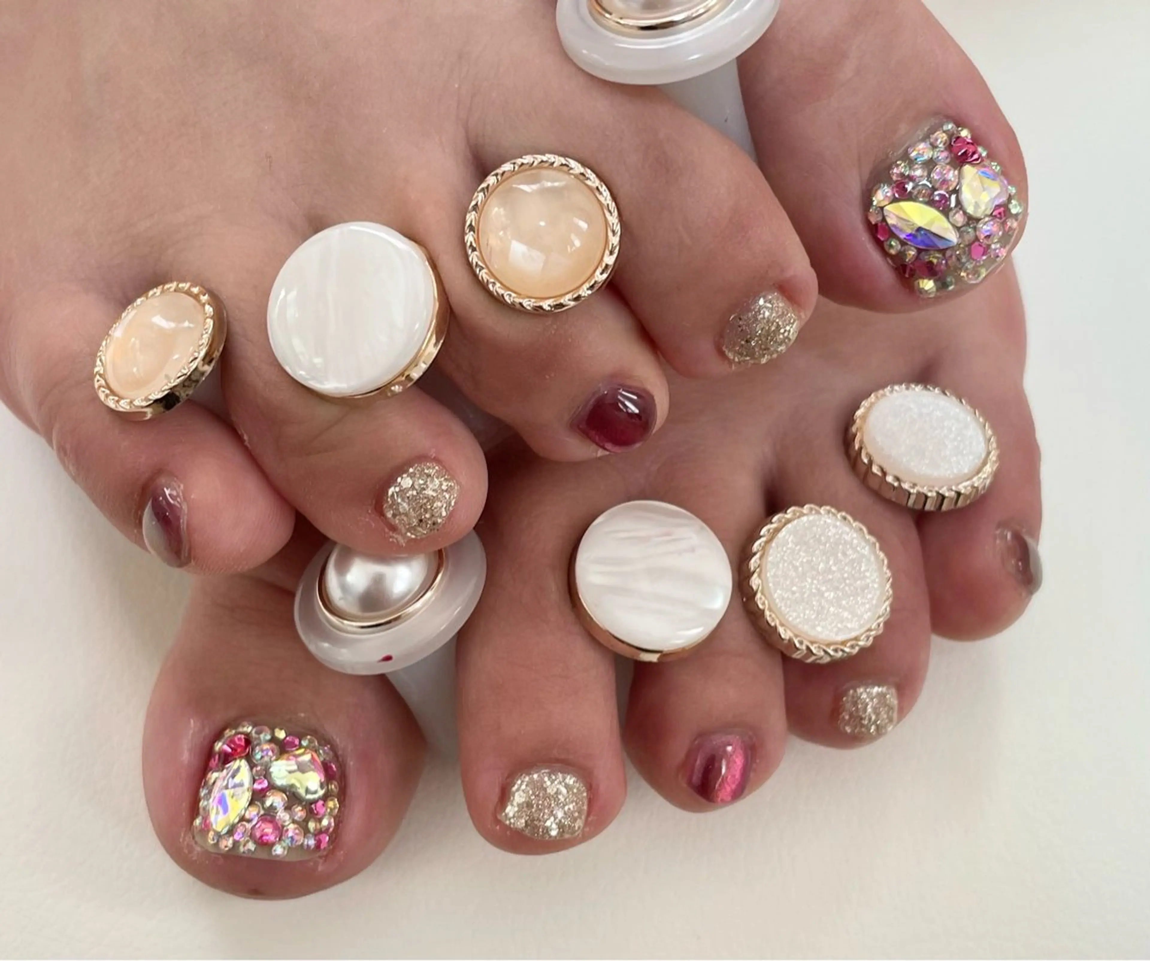 ネイル フットネイル nail salon HIRUKANAのネイルデザイン