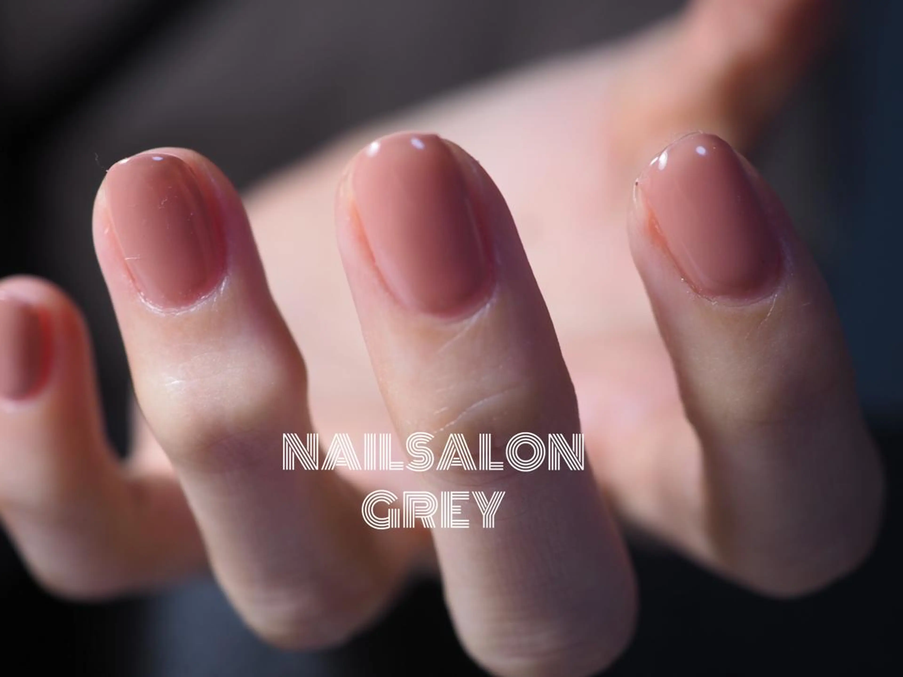 ネイル ジェルネイル 【GREY】 TAIRAのネイルデザイン