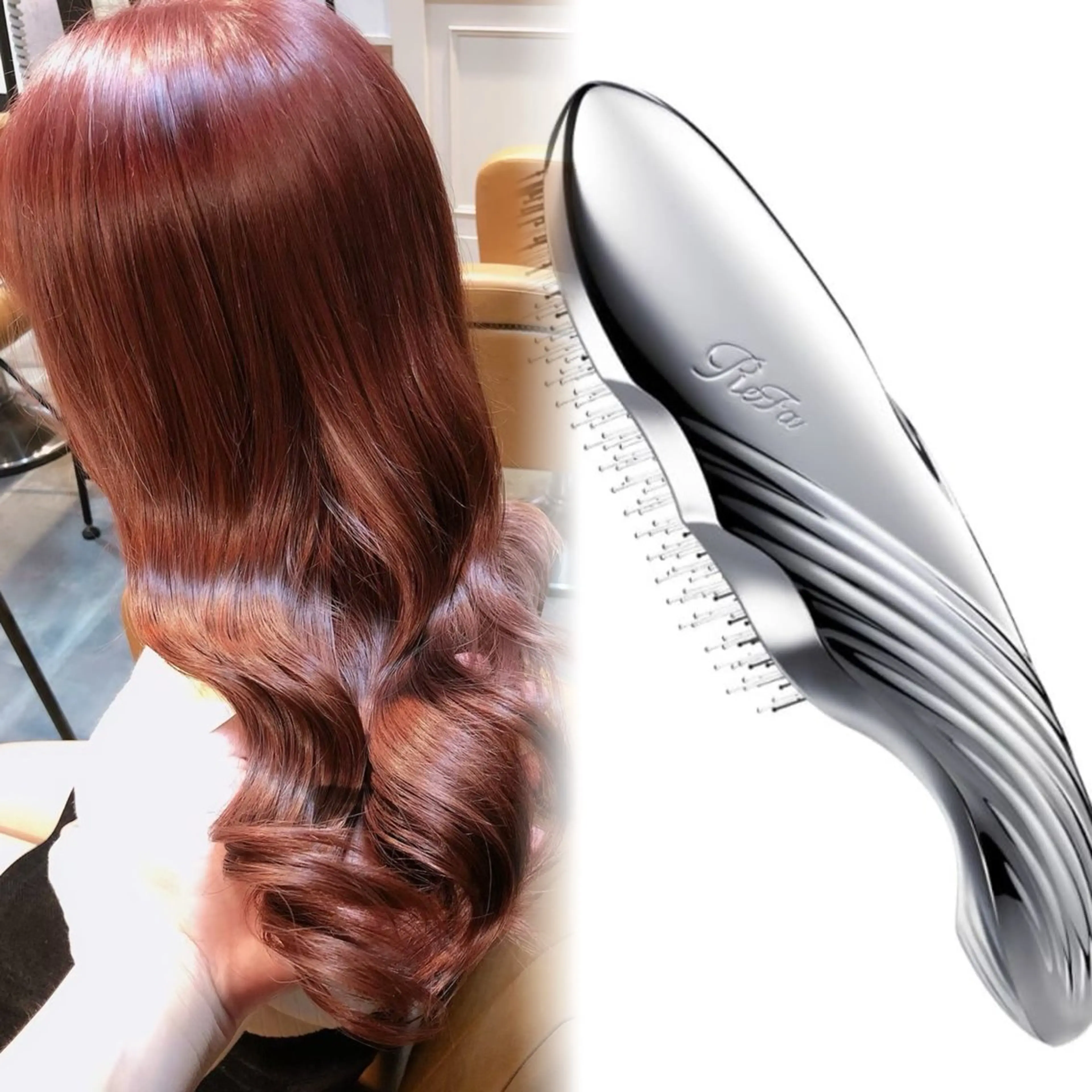 ロング カラー 縮毛￤ボブ￤艶カラー 💖今井 伶のヘアスタイル