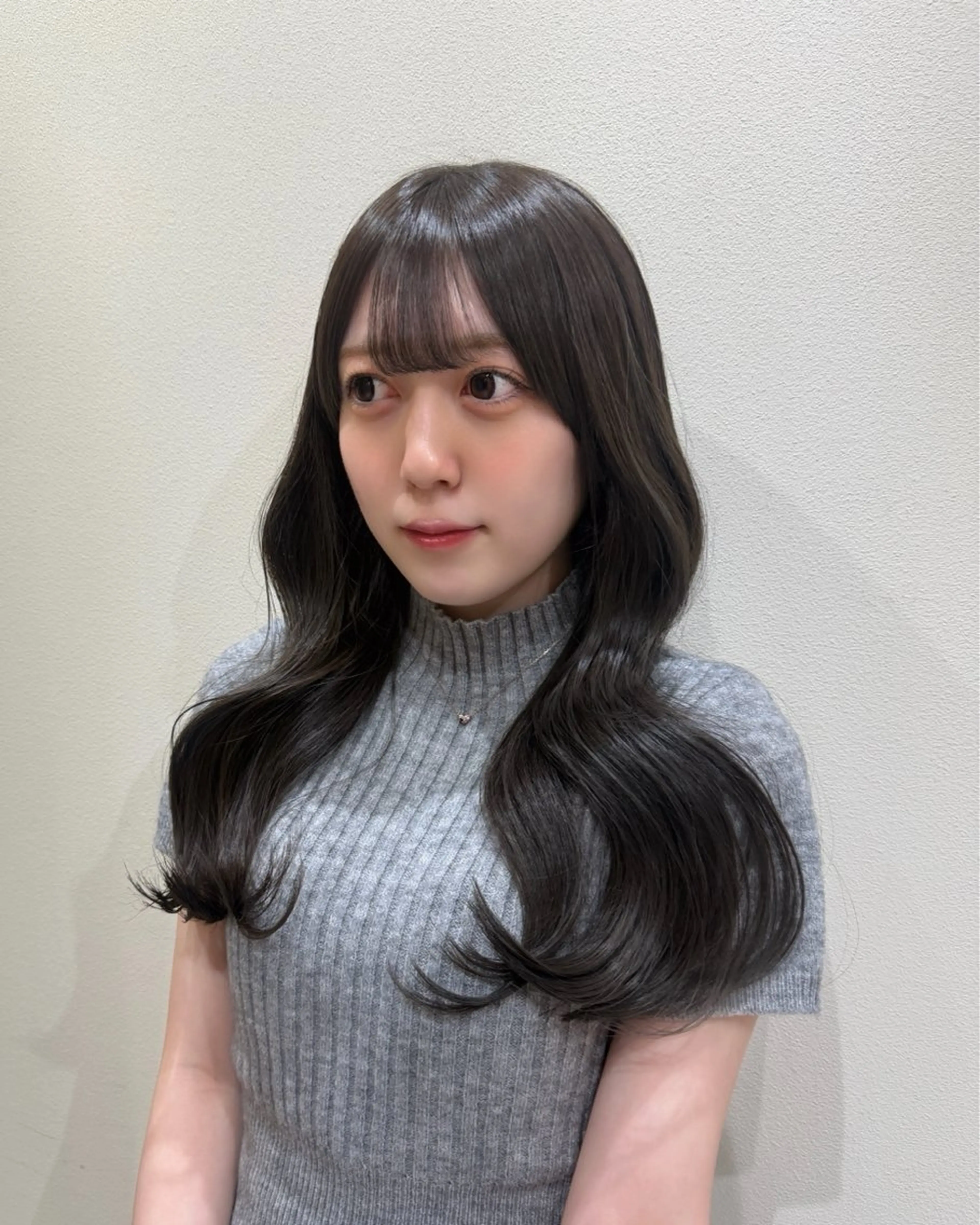 ロング カット ヘアカラー トリートメント レイヤーカット/髪質 改善/momo🎀のヘアスタイル