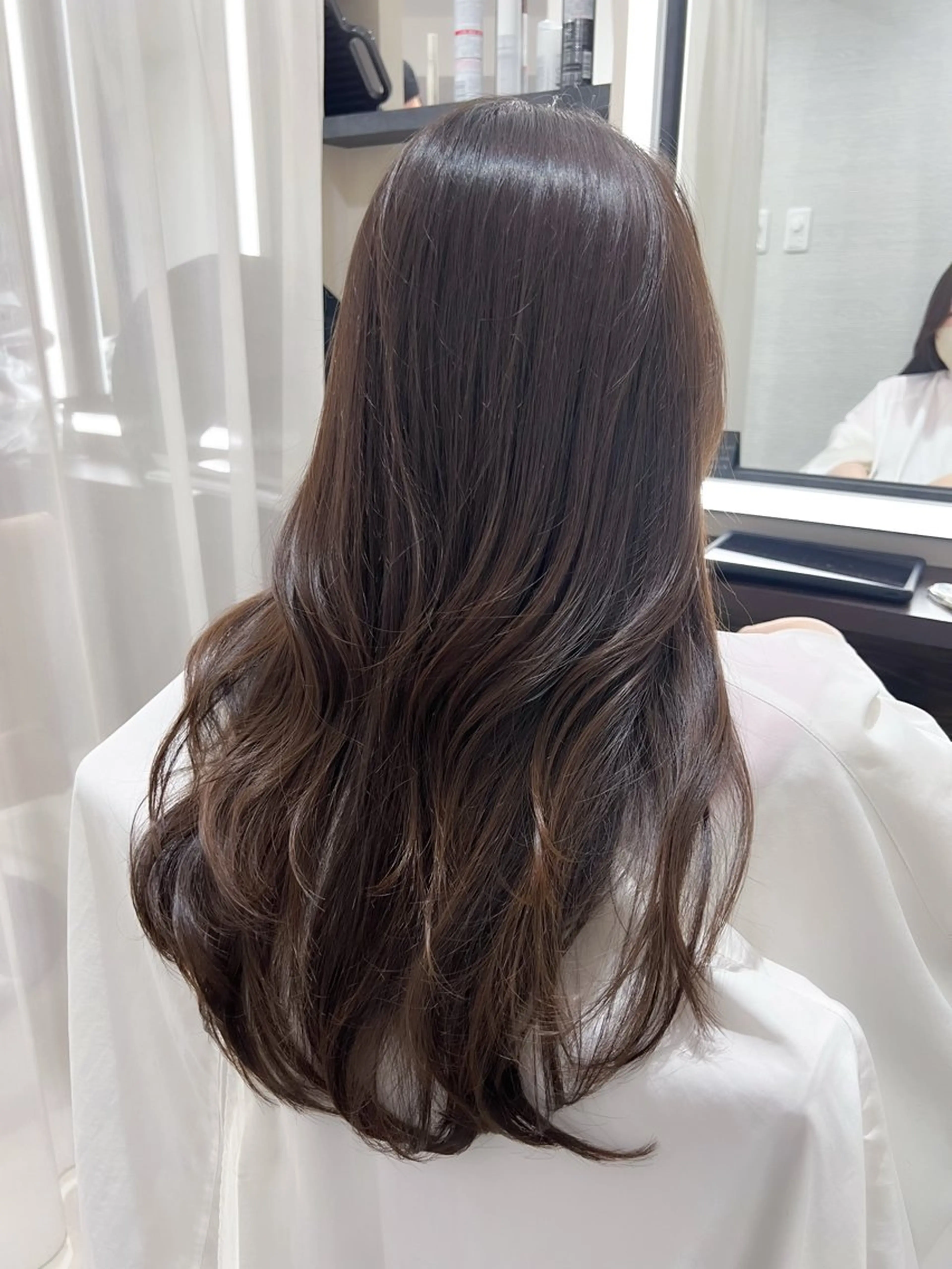 ロング カラー 坂本 大晟のヘアスタイル