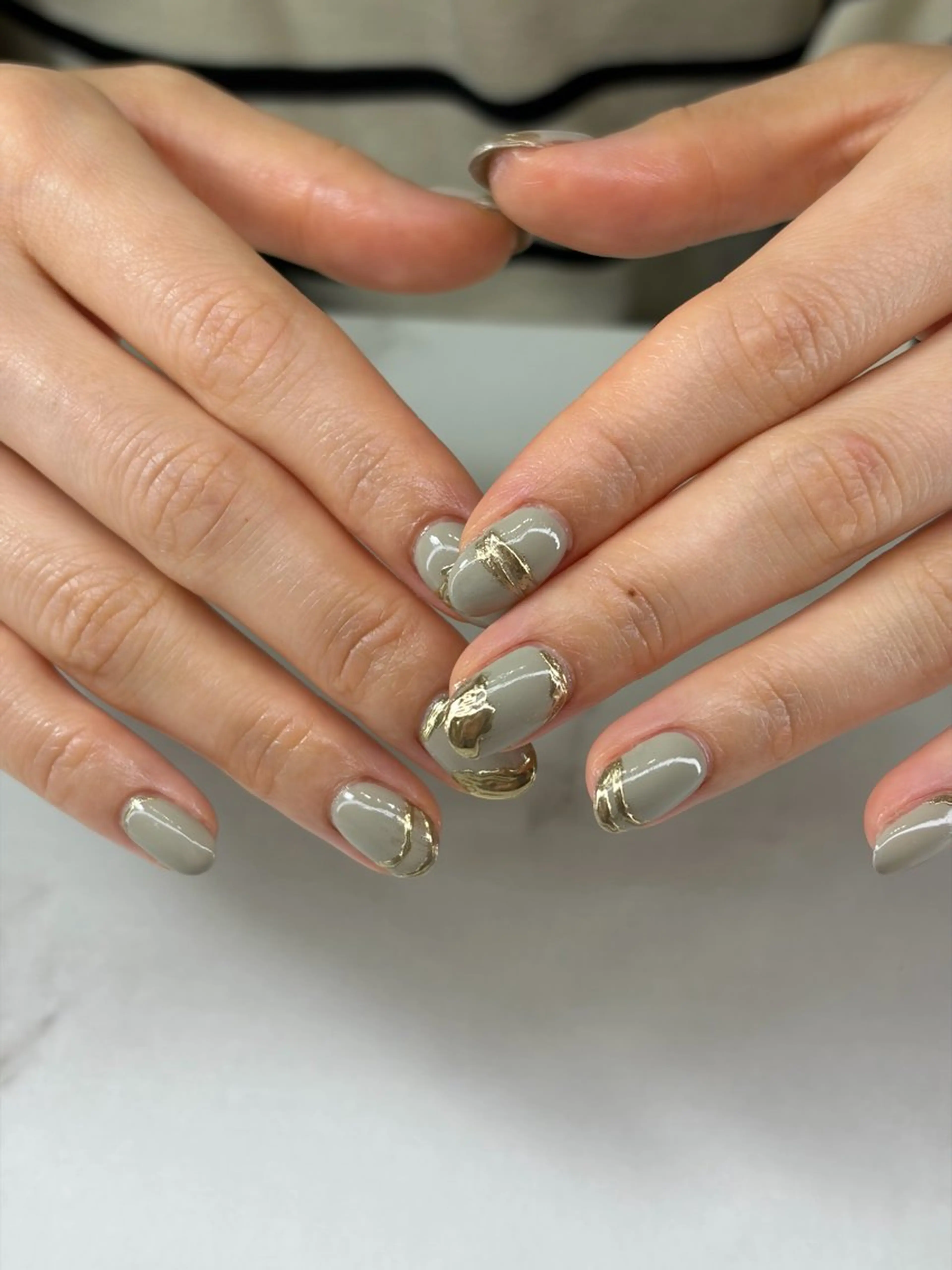 ネイル ミラーネイル ハンドネイル iro+ nailのネイルデザイン
