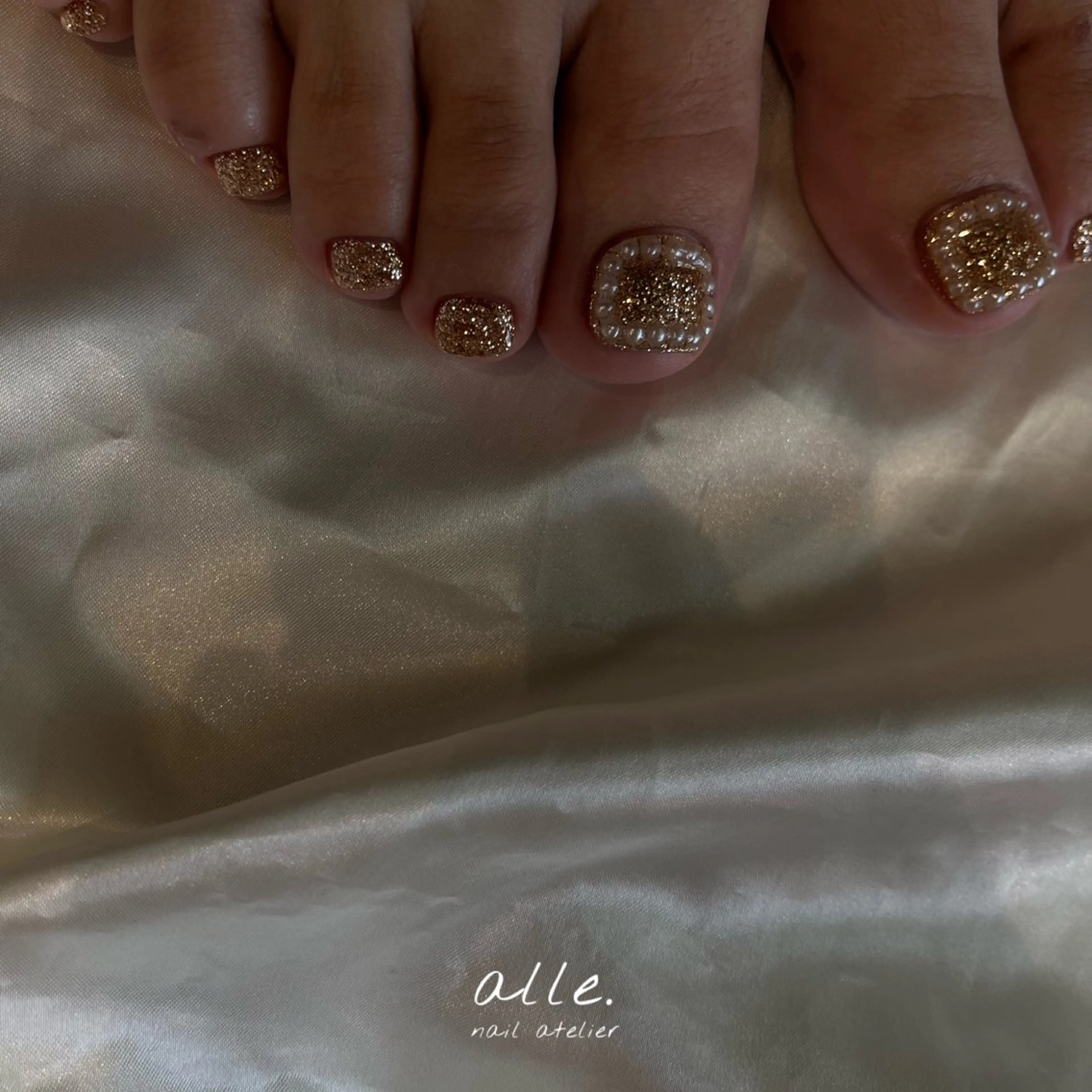ネイル フットネイル atelier alle.のネイルデザイン