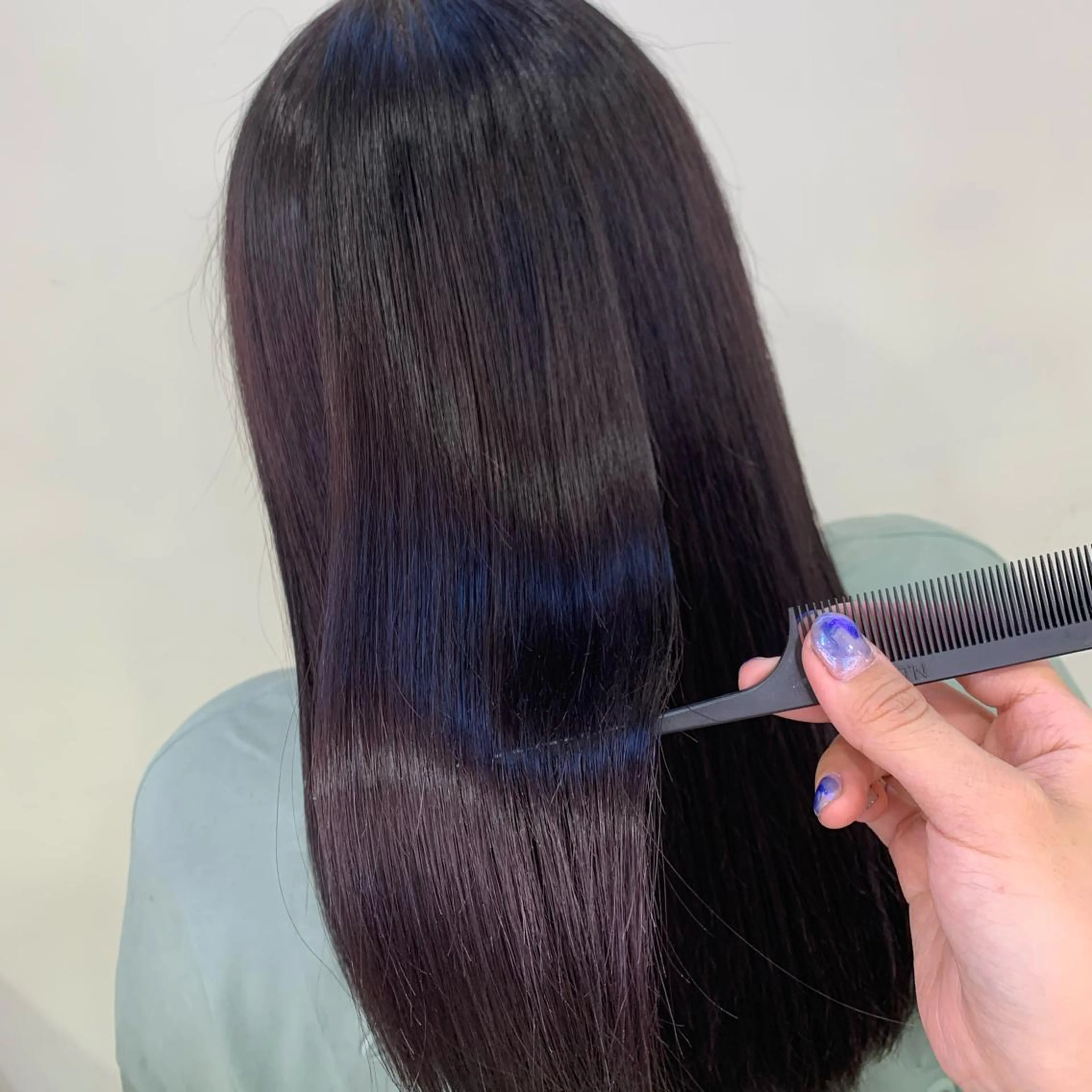 ロング 髪質改善 トリートメント 韓国ハイトーン🦋 hikariのヘアスタイル