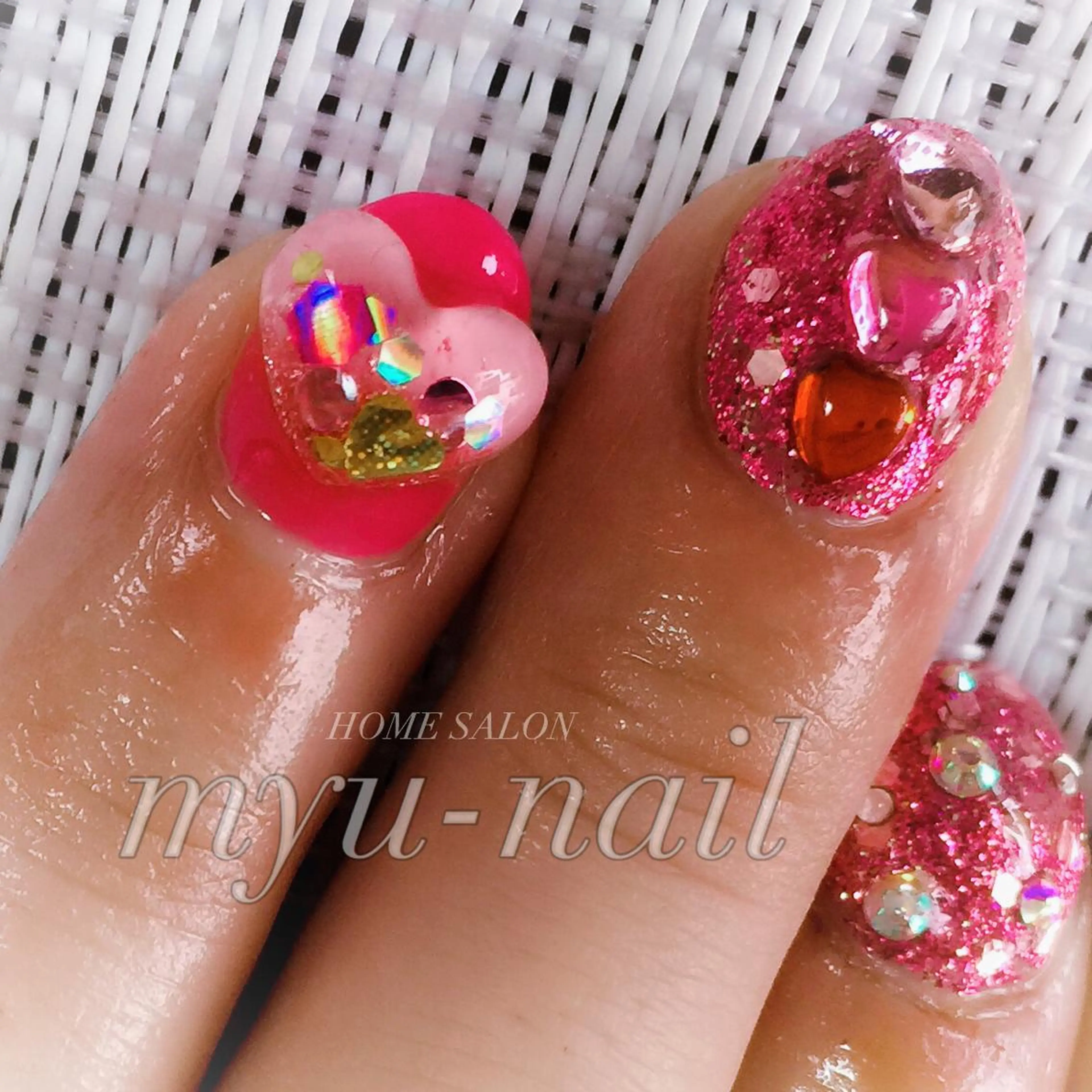 ネイル ハンドネイル ホームサロン myu-nailのネイルデザイン