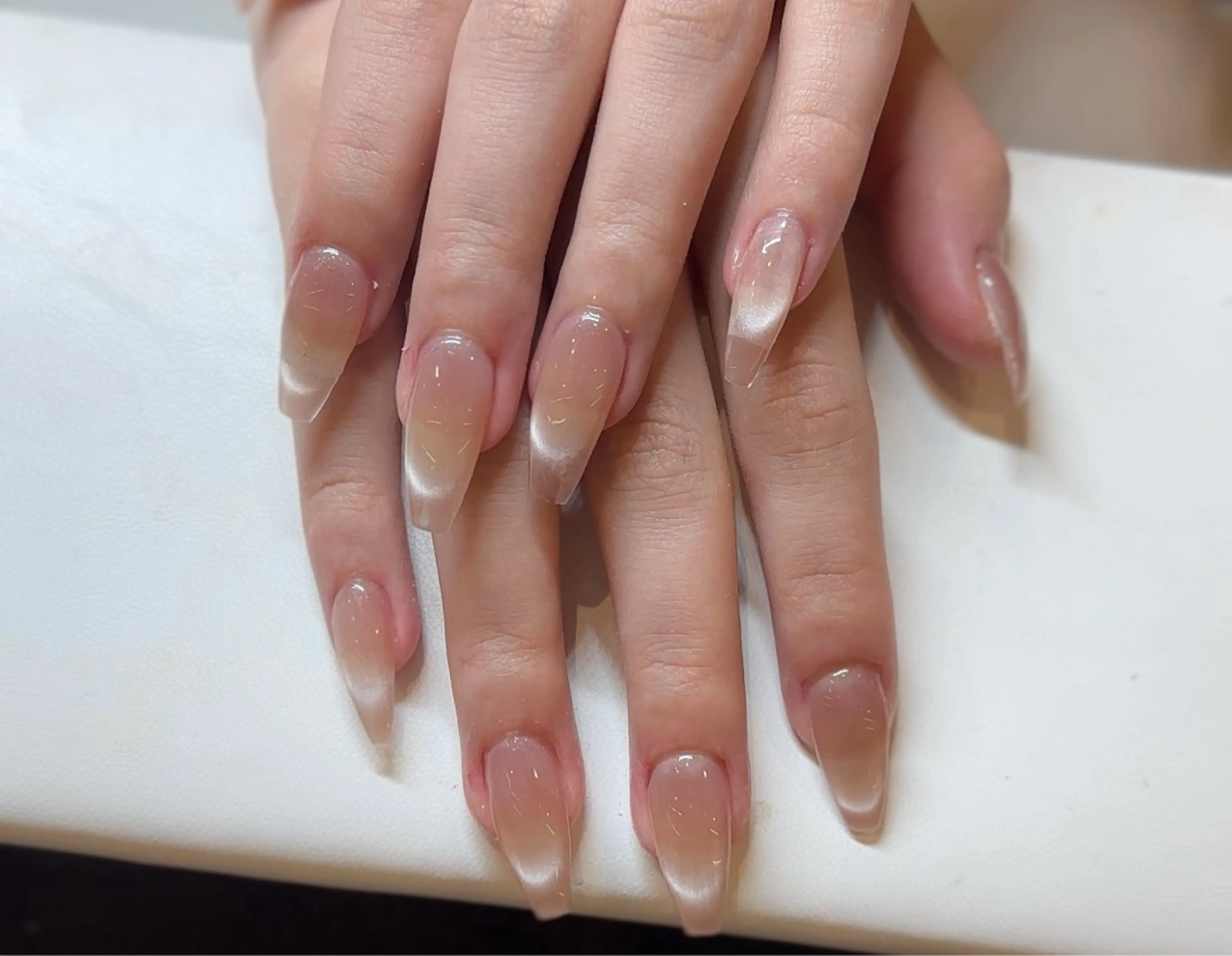 ネイル フレンチネイル マグネットネイル マグネットフレンチ Mio Nailのネイルデザイン