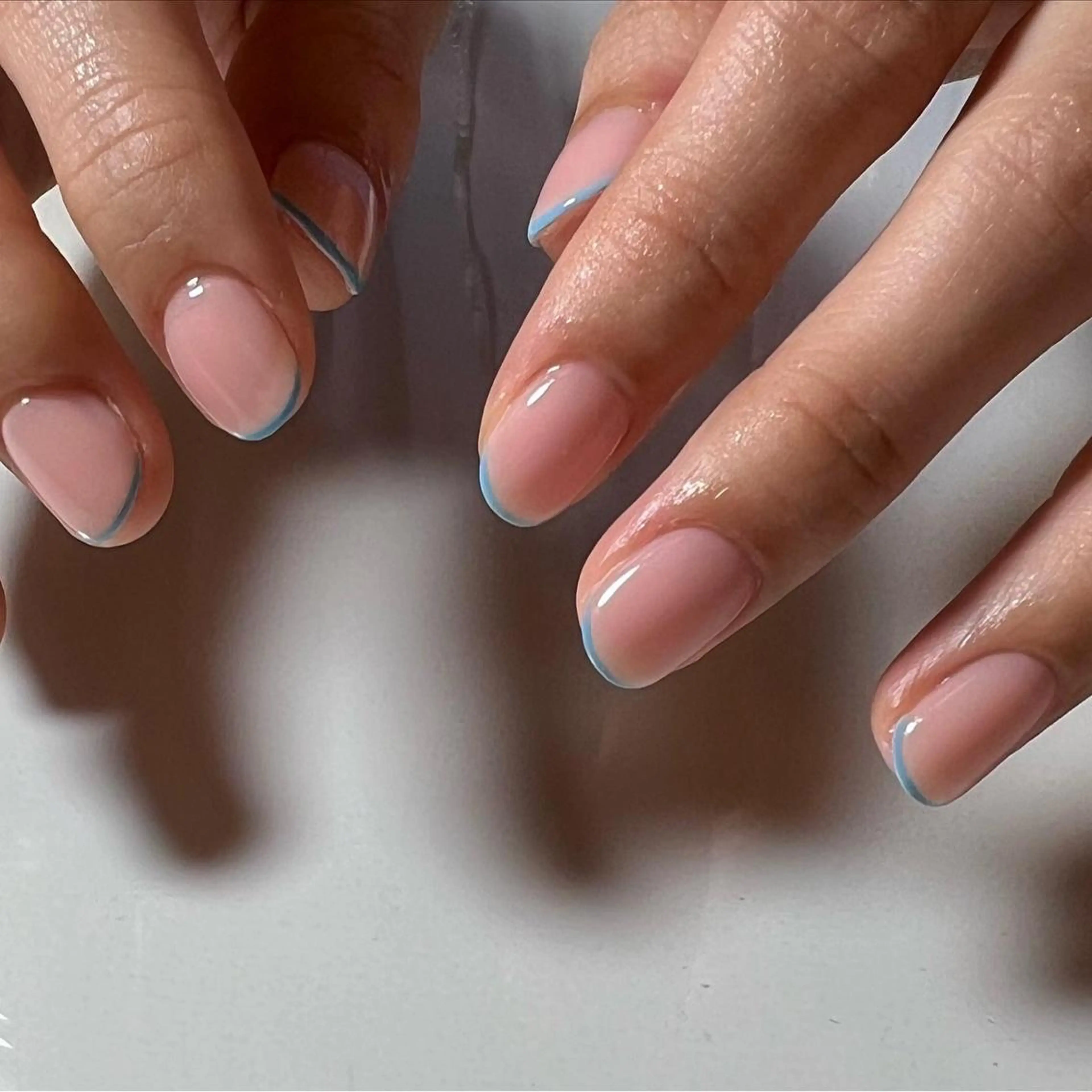 ネイル フレンチネイル シンプルネイル nailsalon yoiのネイルデザイン