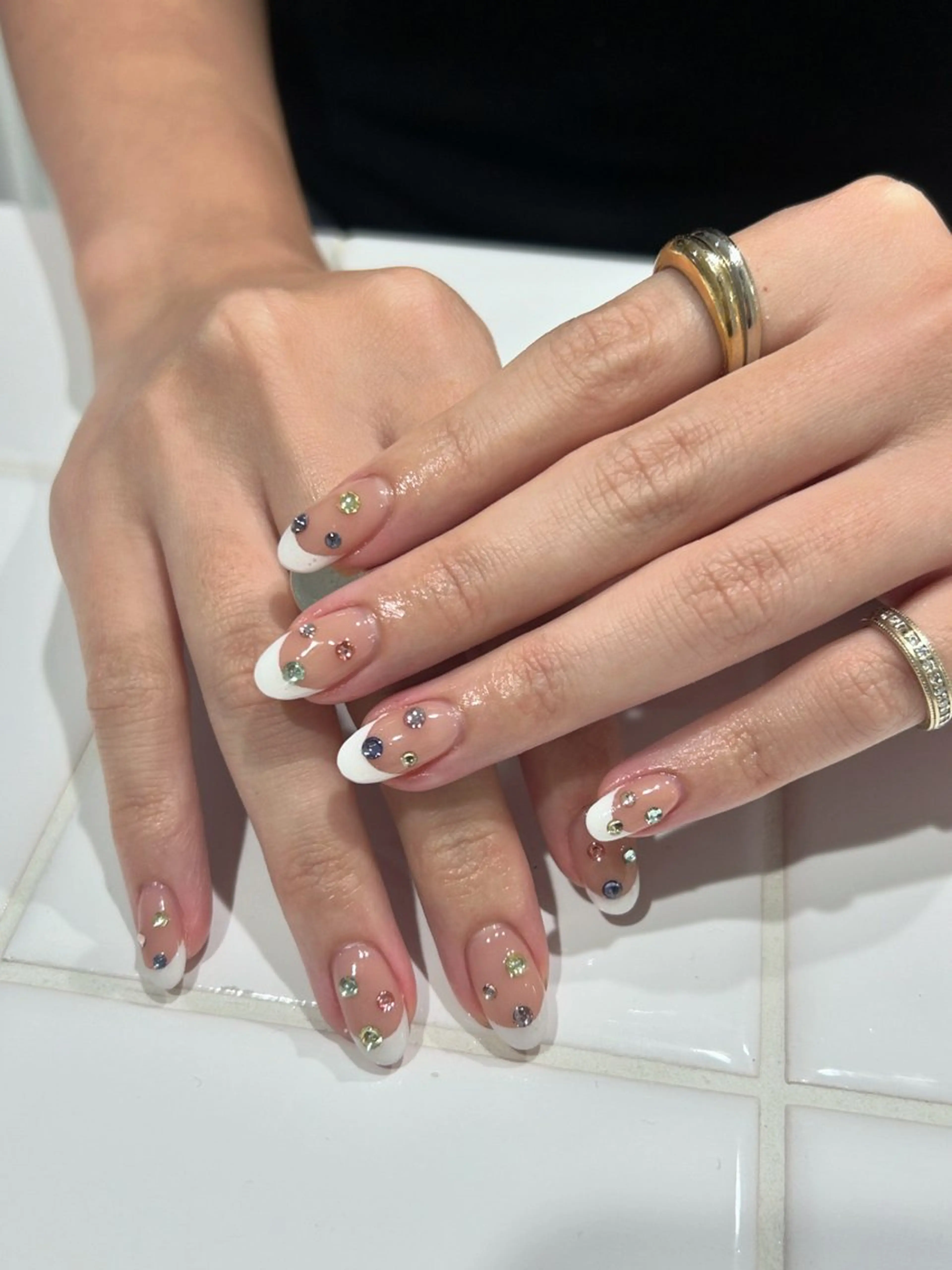 ネイル フレンチネイル io nail所属・io nail  / moeのネイルデザイン