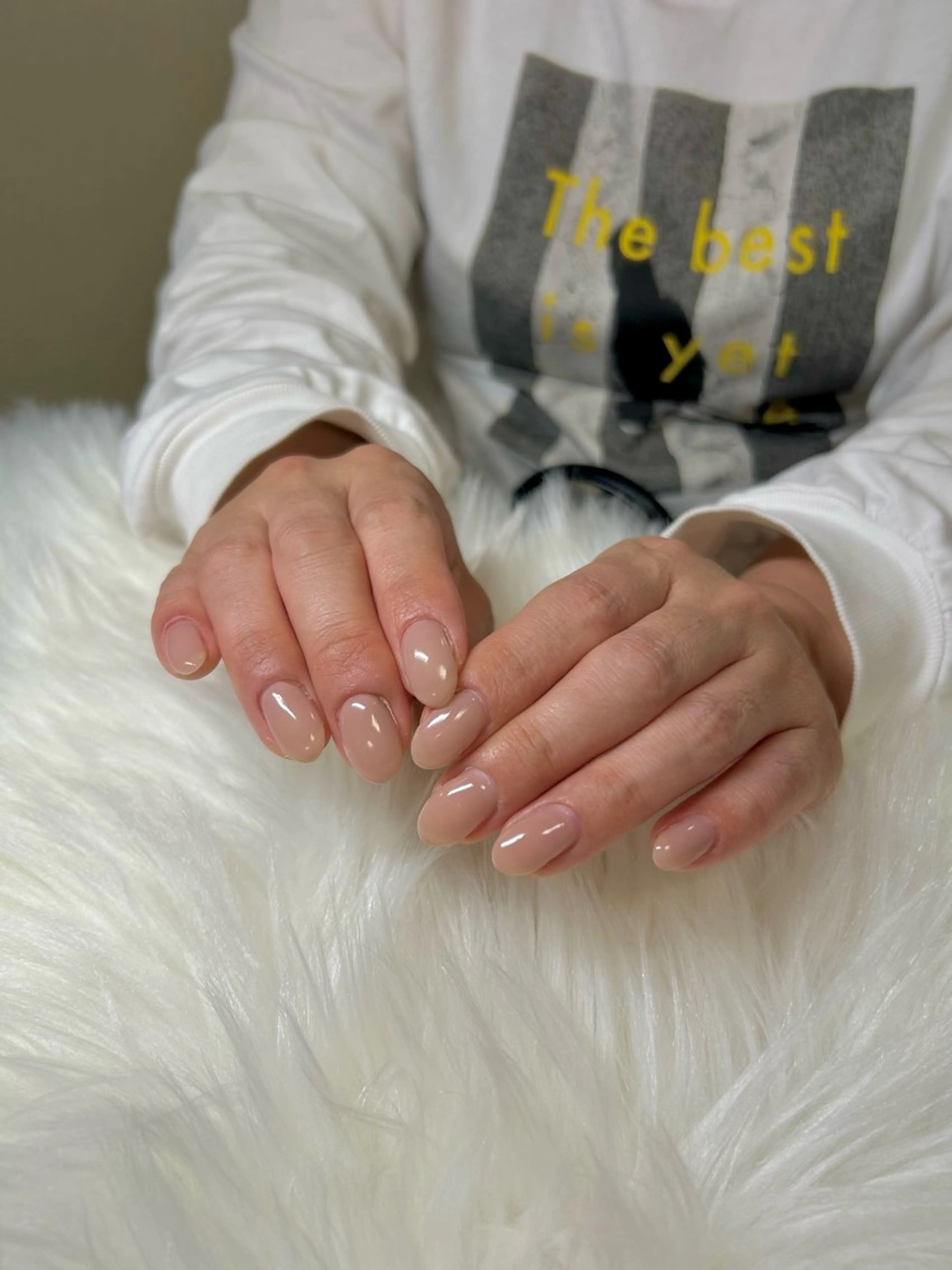 ネイル ピンク ピンクベージュ private nailsalon Alice所属・Alice / Nanaのネイルデザイン