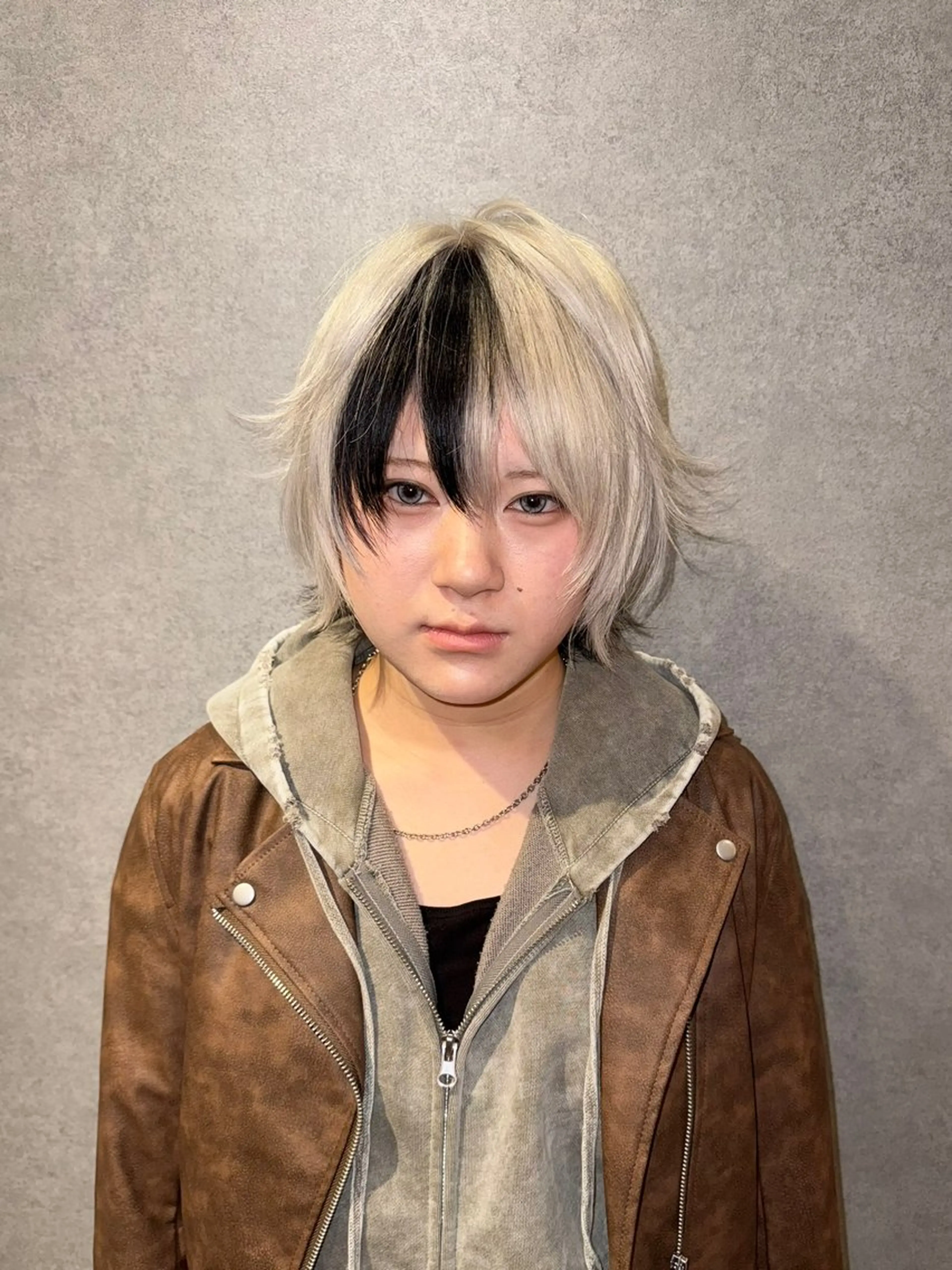 ショート カラー デザインカラー ハイトーンカラー ショートヘア ウルフカット カット ヘアカラー トリートメント ハイトーン/レイヤー /ウルフ⭐️永田⭐️のヘアスタイル