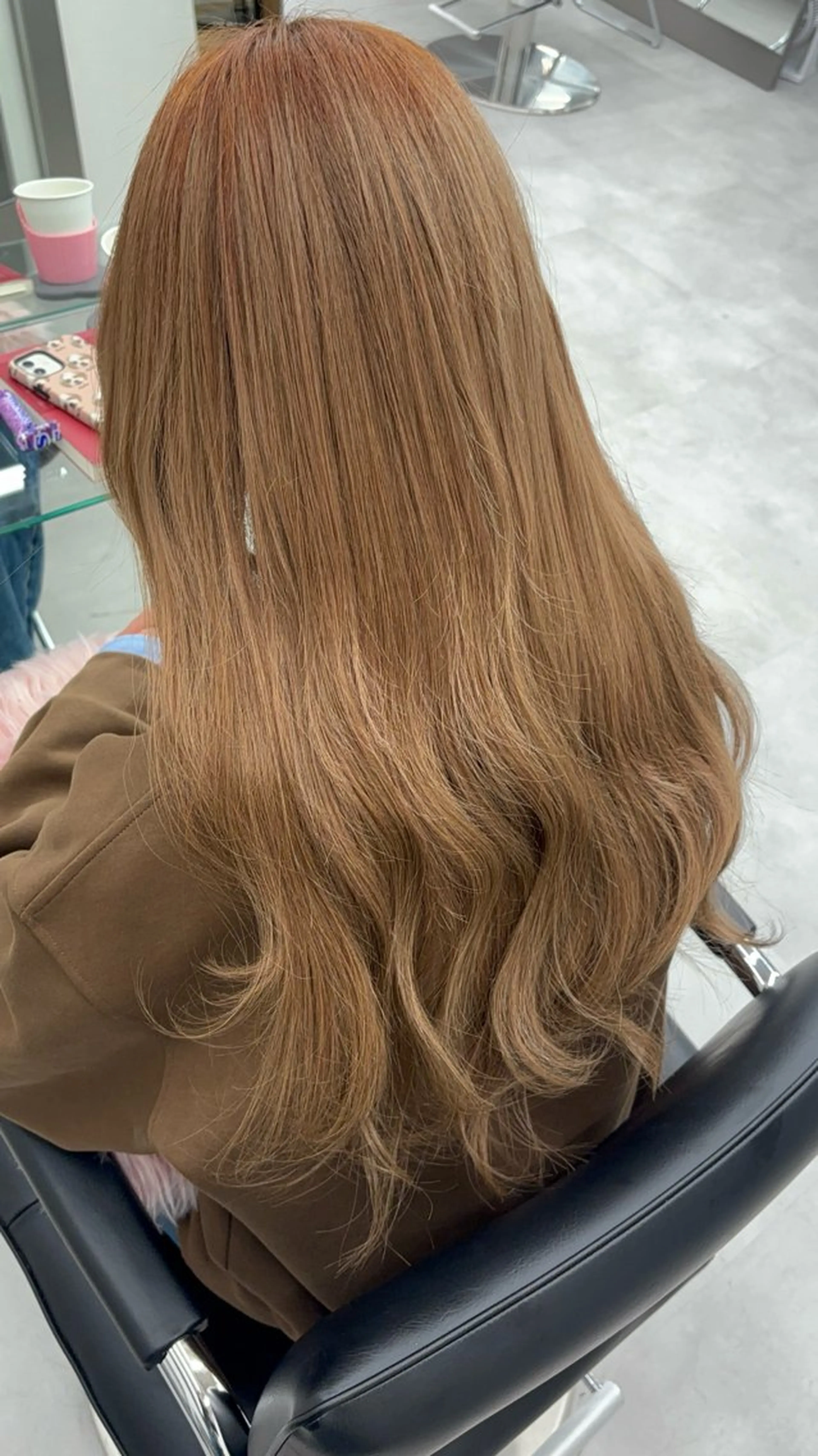 セミロング エクステ 羽エクステ/シール エクステ/横浜駅5分のヘアスタイル