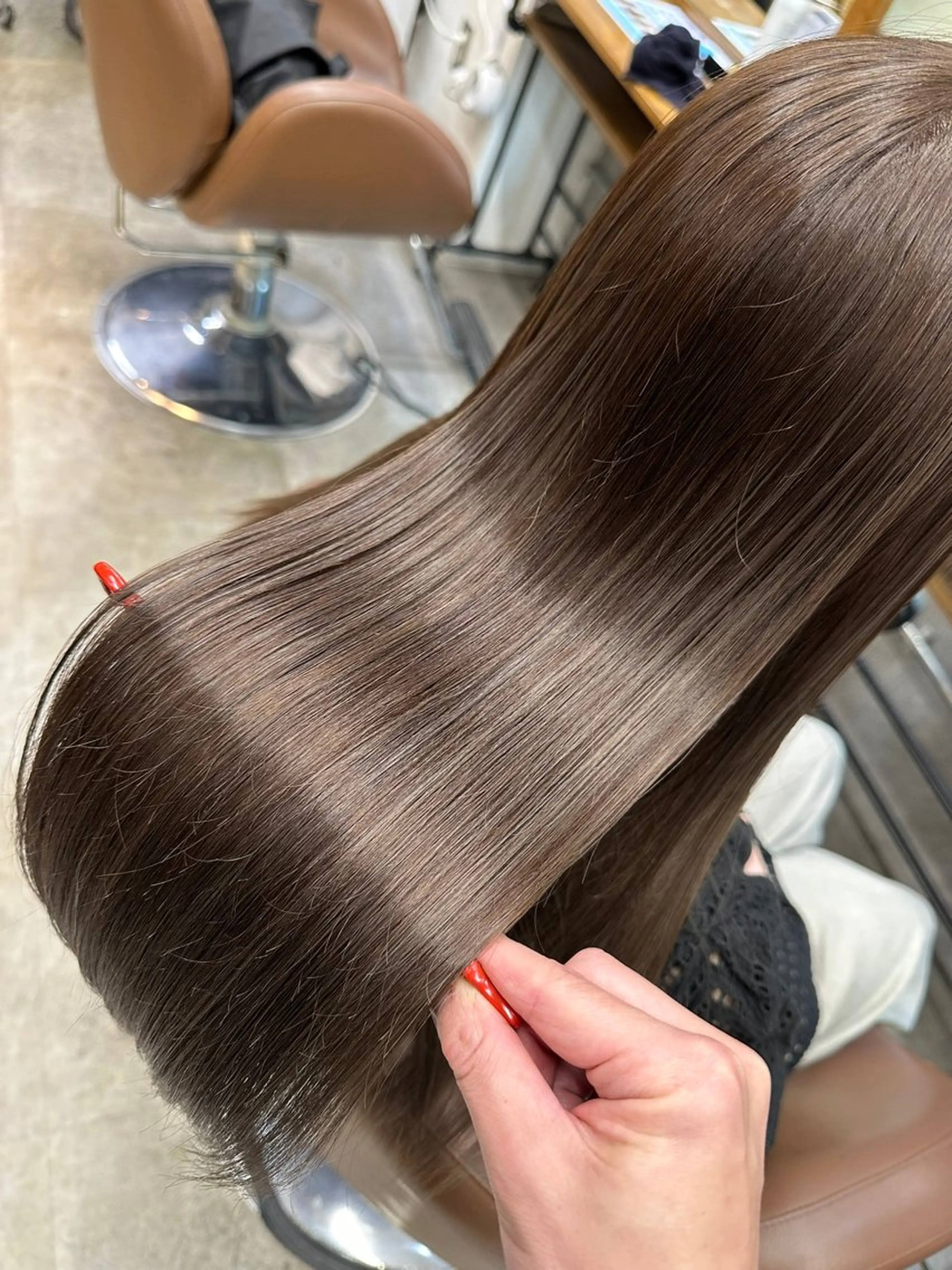 ロング カラー 髪質改善 トリートメント 髪質改善特化サロン ICONIQ天神店のヘアスタイル