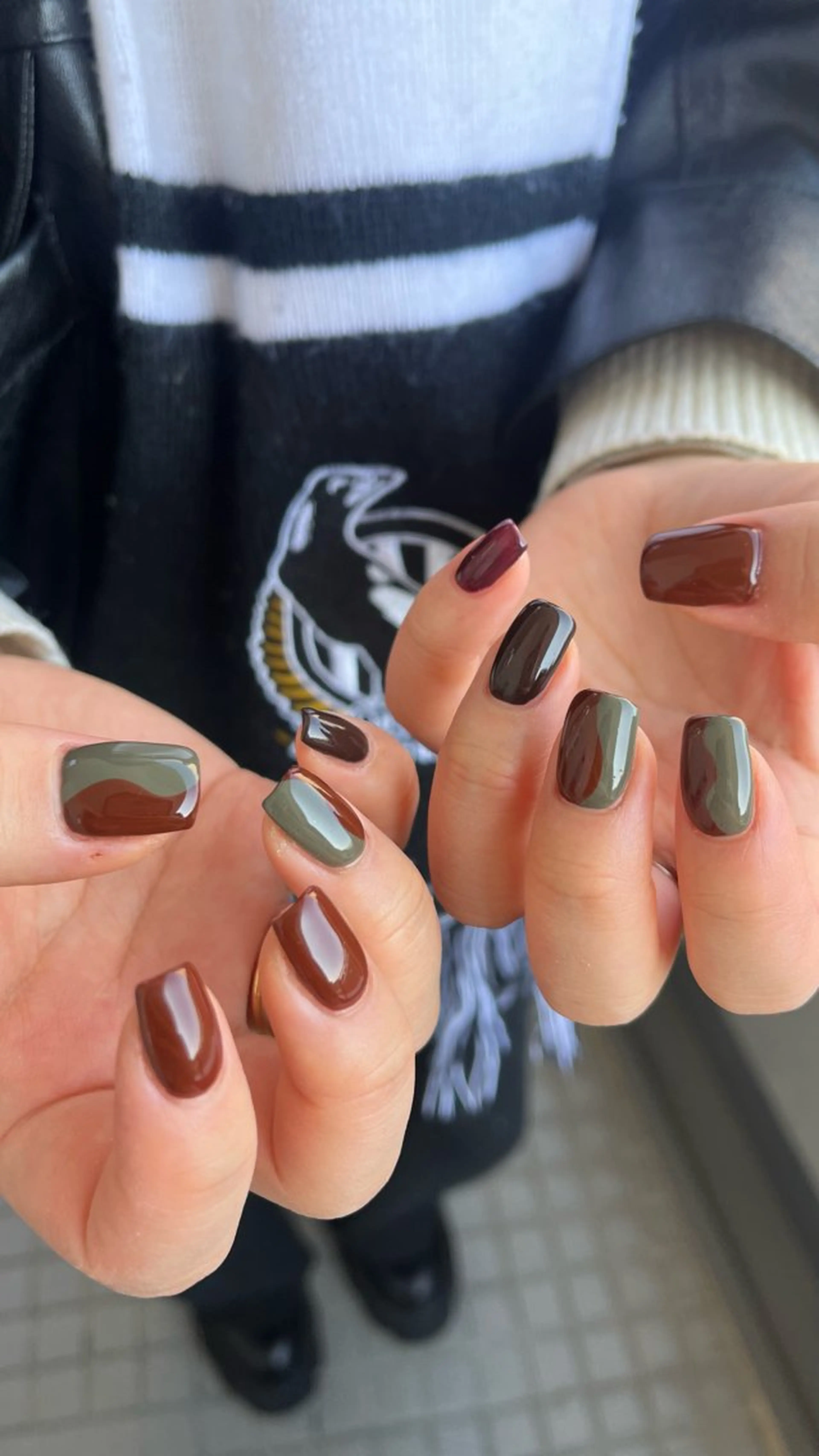 ネイル 🤎Two ERI🤎のネイルデザイン