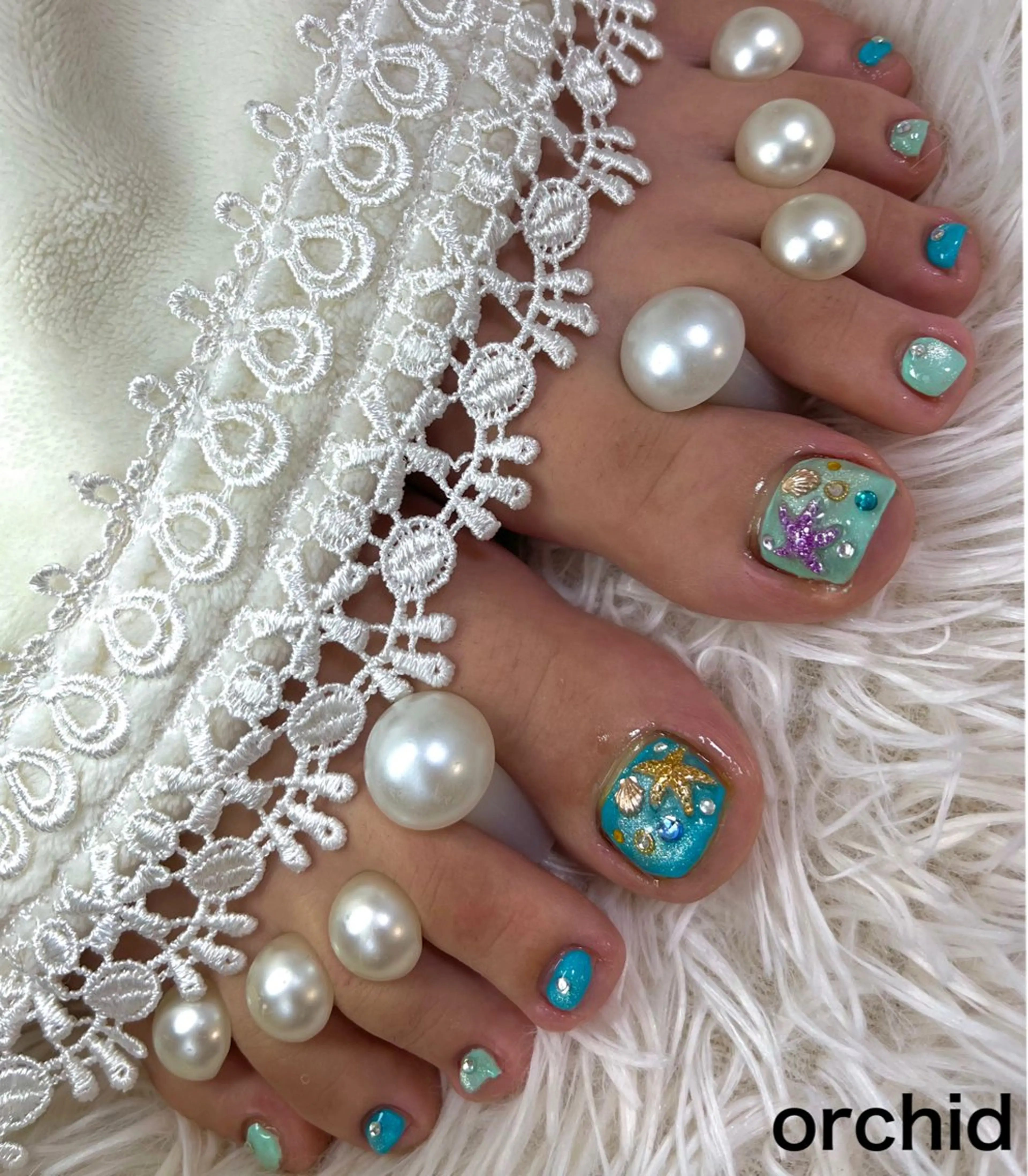 ネイル orchid ♡オーキッドのネイルデザイン