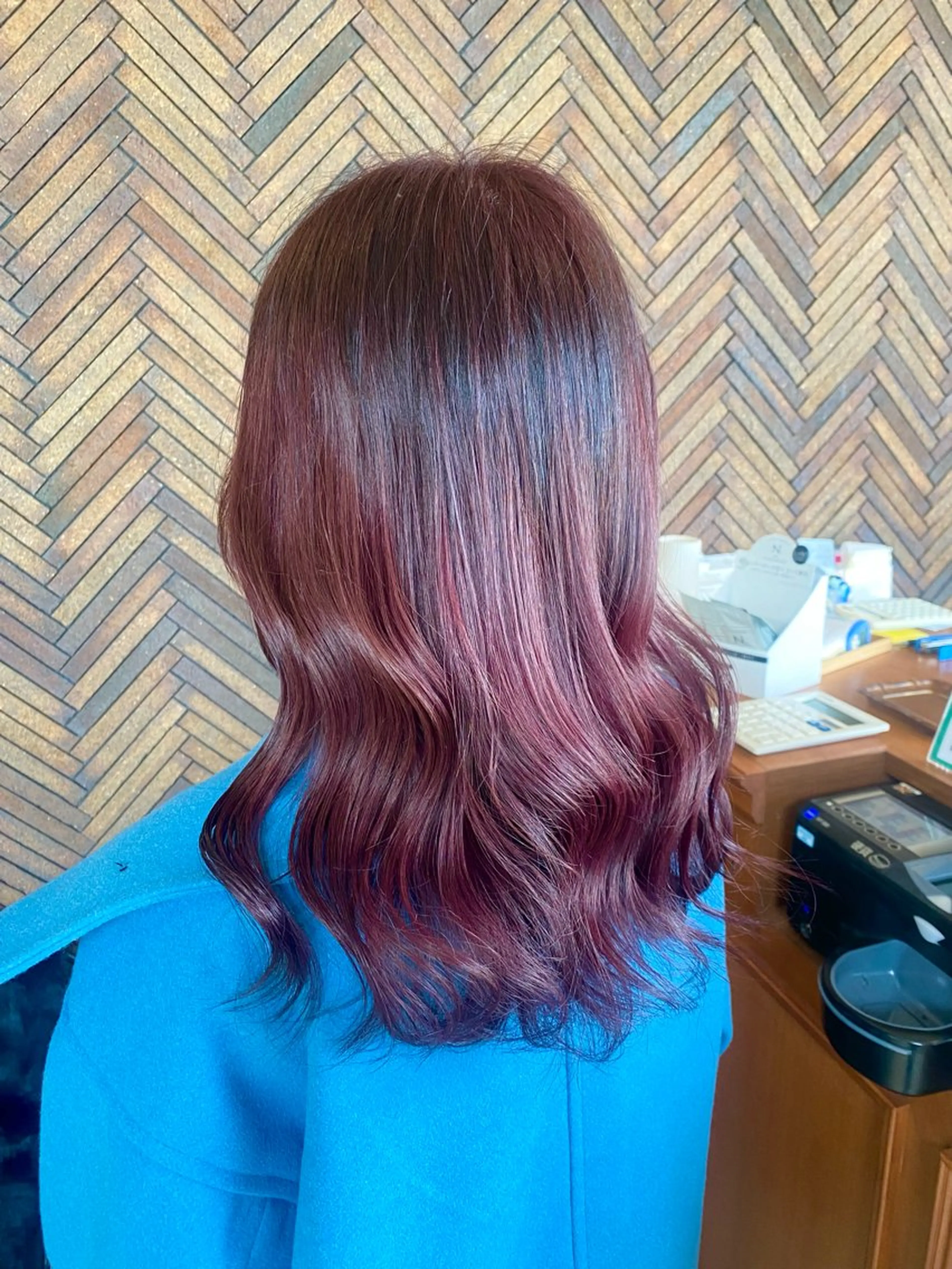 セミロング カラー ヘアカラー 🍓小野 紗由美🍓のヘアスタイル