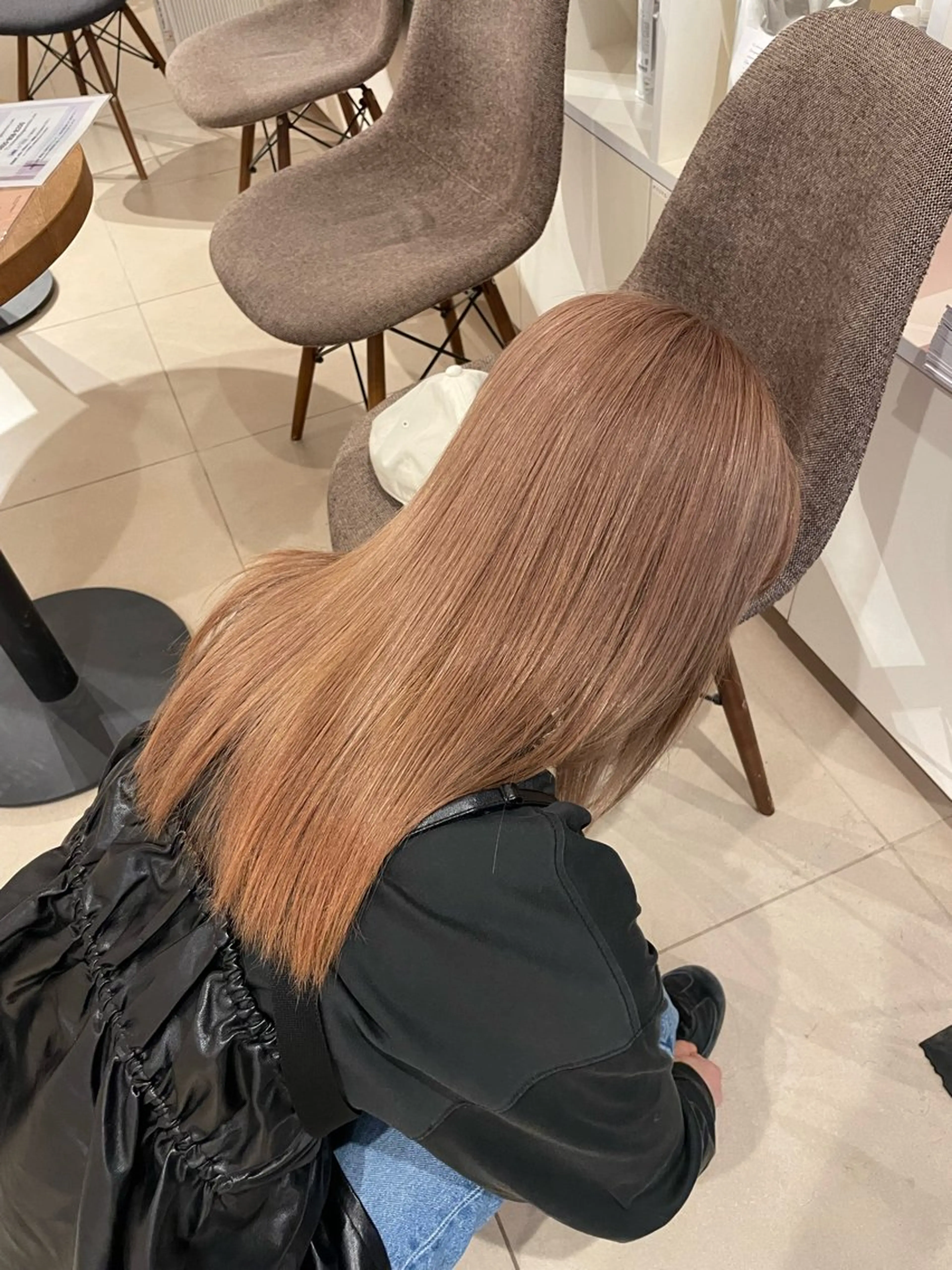 カラー ベージュカラー MINDS LINO Reinaのヘアスタイル